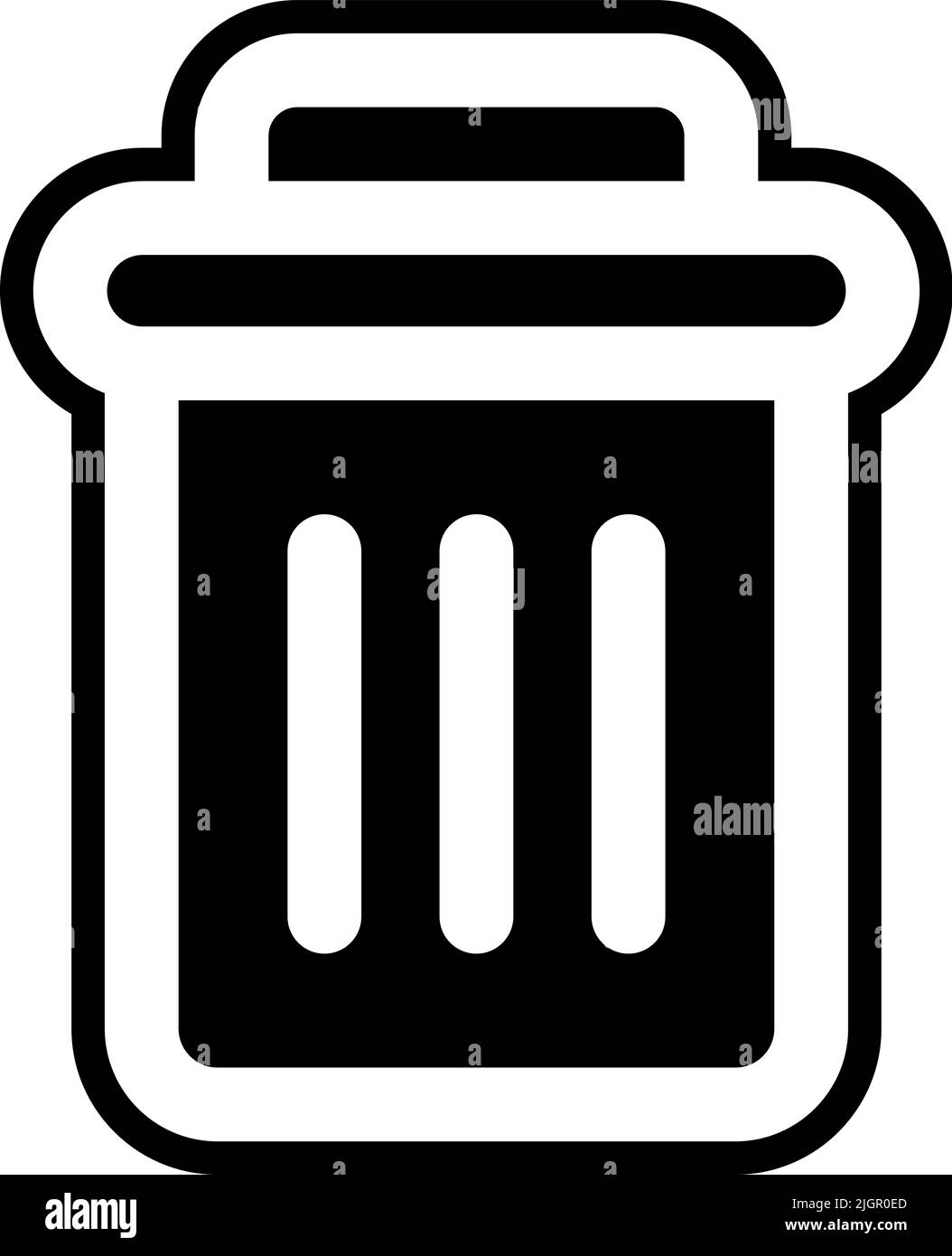 User interface trash icon Stock Vector Image & Art - Alamy