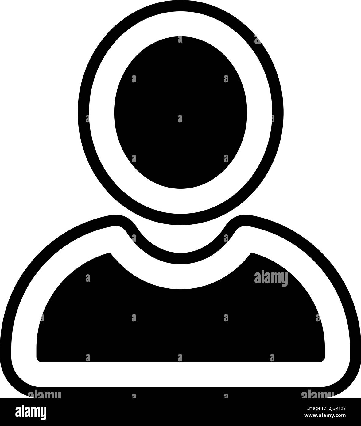 User interface user icon Stock Vector Image & Art - Alamy