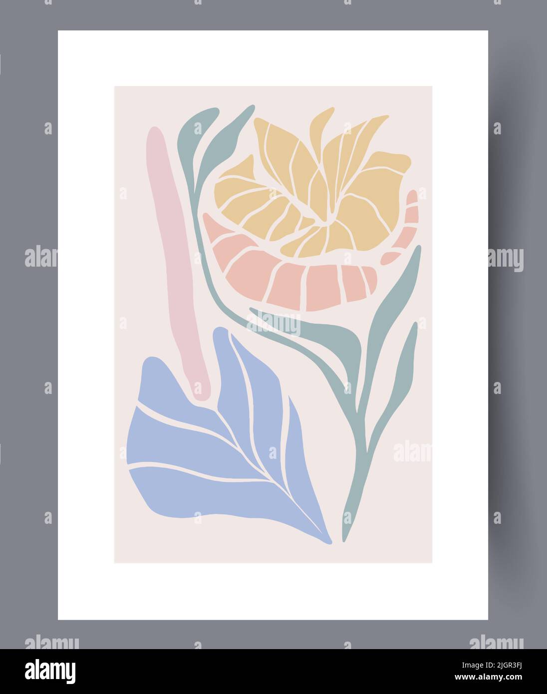 Printable wall art vector poster set vector Stock Vector Image & Art ...