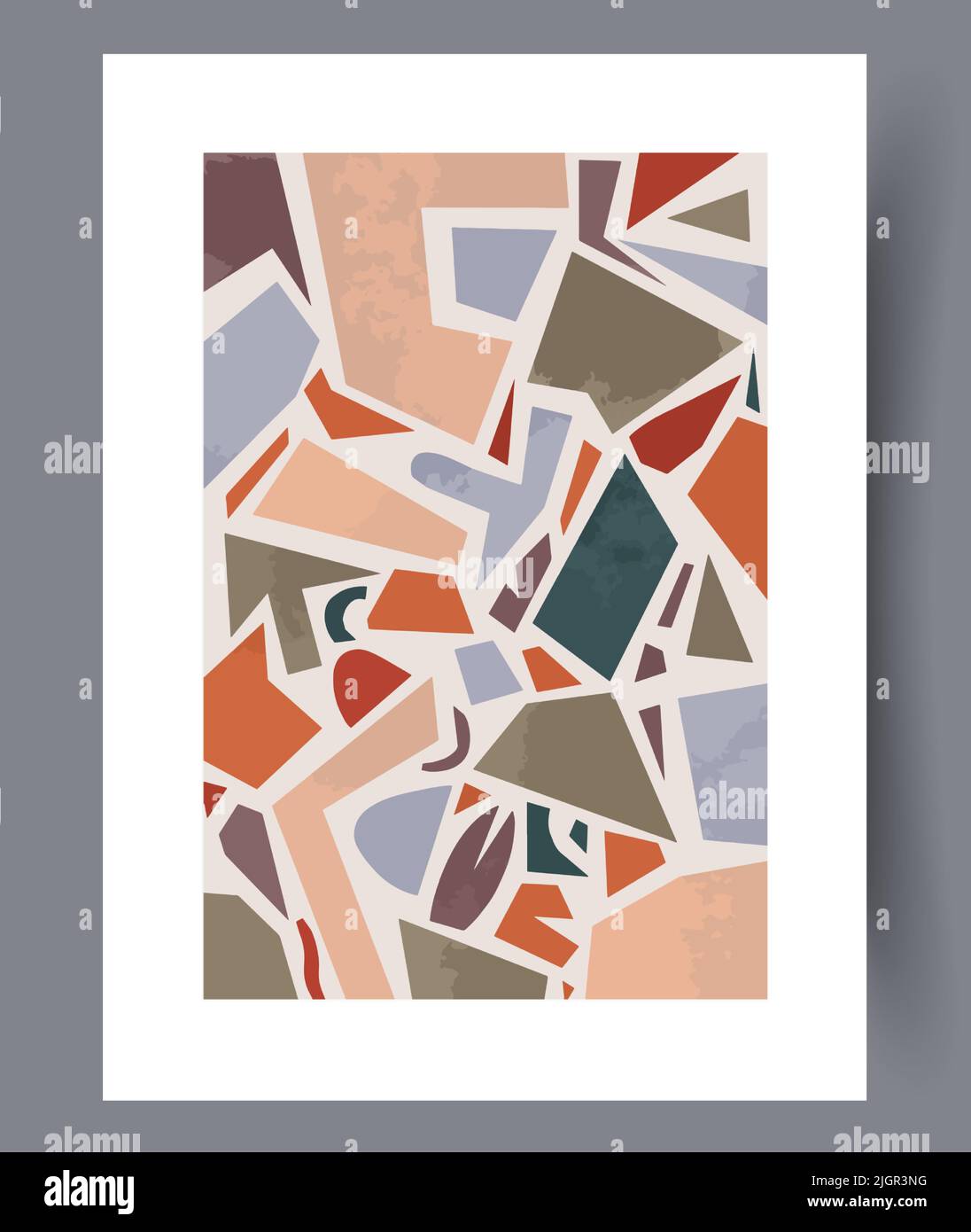 Printable wall art vector poster set vector Stock Vector Image & Art ...