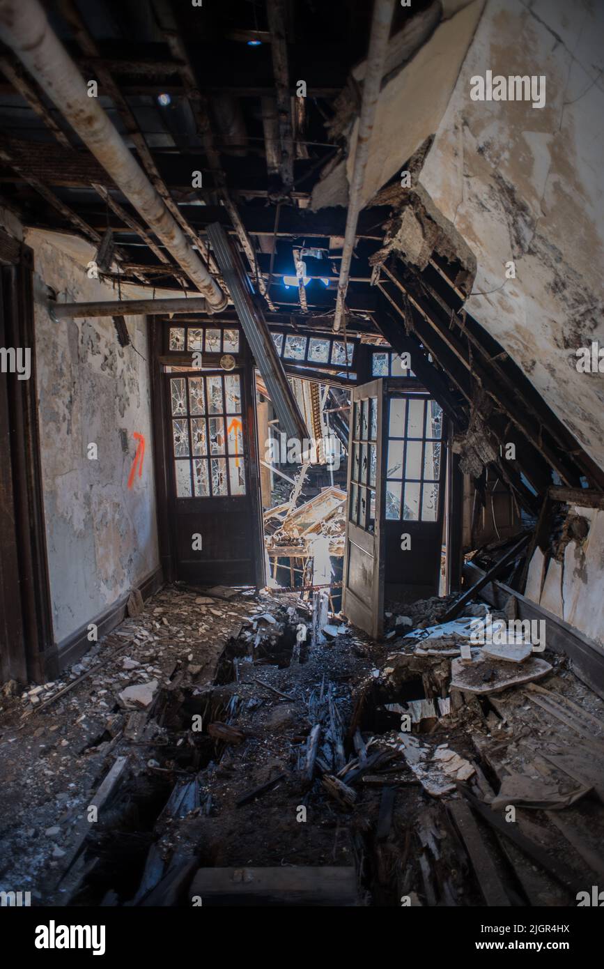 Hudson River Psychiatric Center Stock Photo Alamy