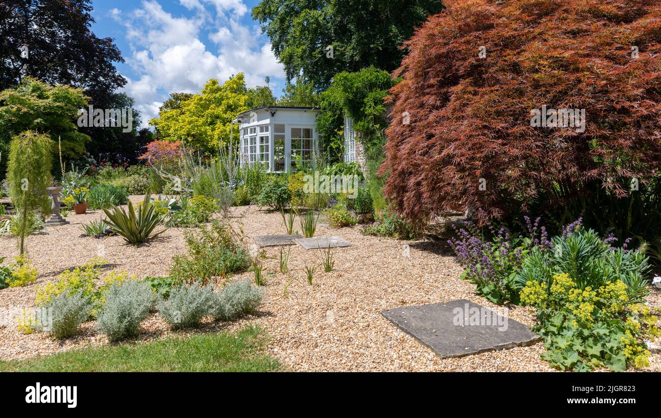 Denmans Garden, Fontwell, Arundel, West Sussex Stock Photo