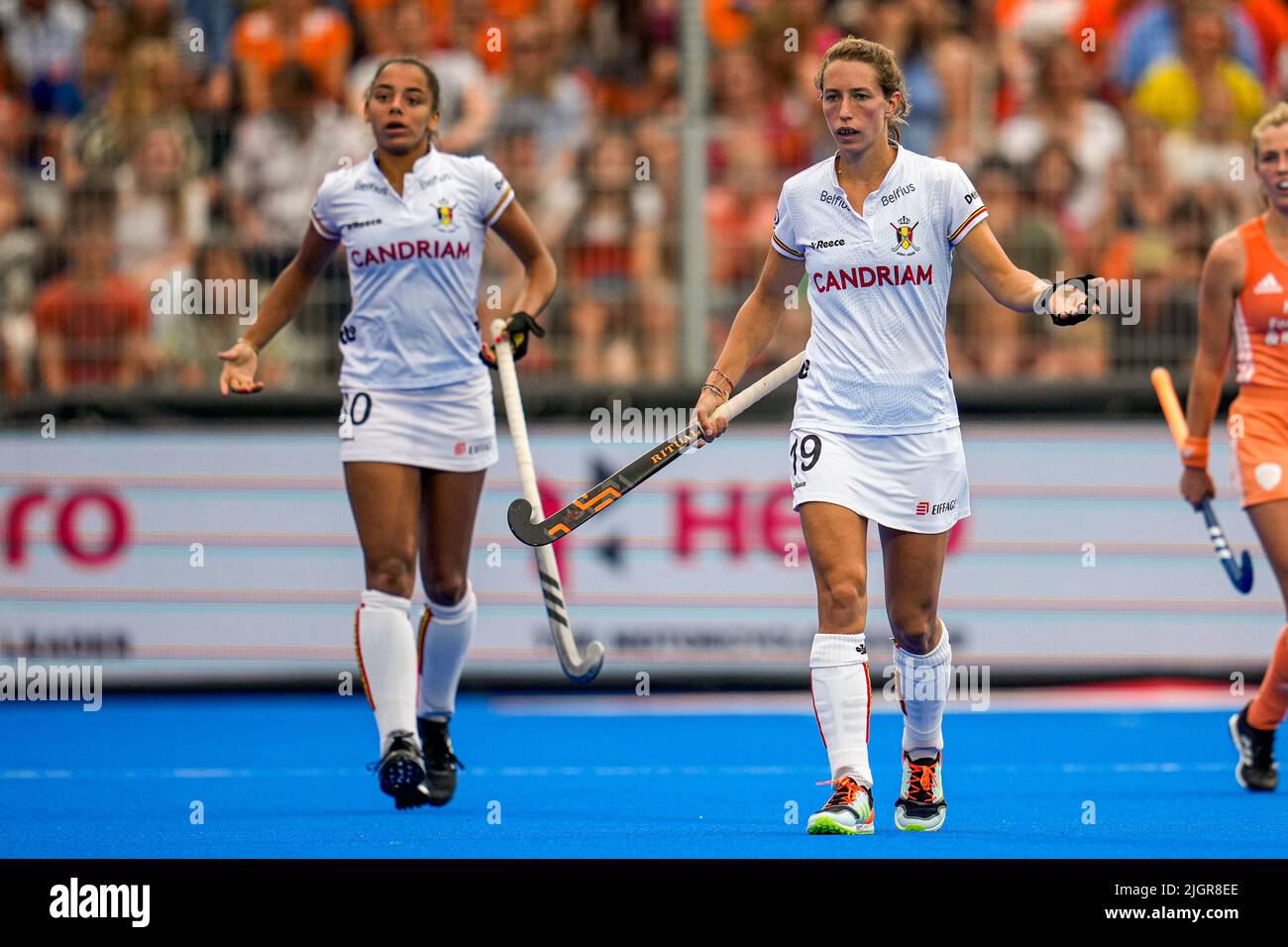 AMSTELVEEN, NETHERLANDS JULY 12 Barbara Nelen of Belgium during the