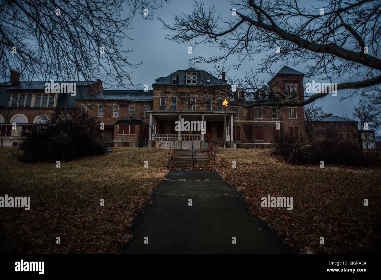 Westborough State Hospital Stock Photo - Alamy