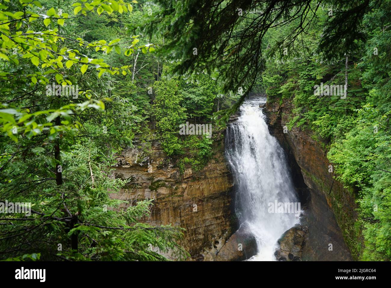 Beautiful shot park waterfall hi-res stock photography and images - Alamy