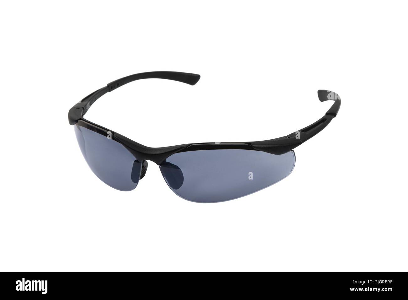 Safety glasses for shooting and work isolated on white background Stock