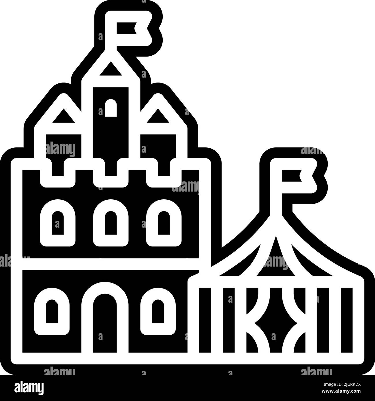 Amusement park amusement park icon Stock Vector Image & Art - Alamy