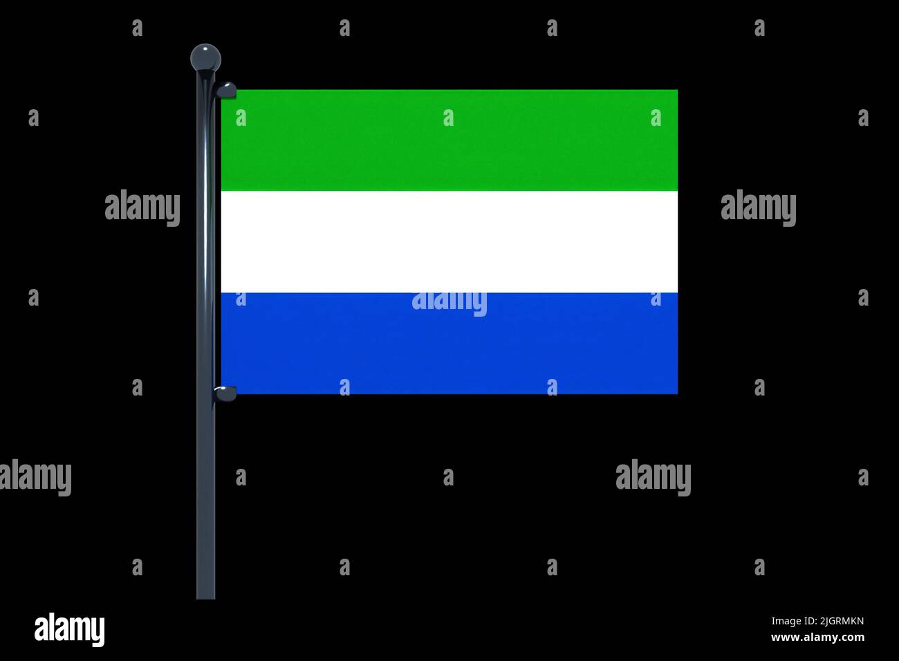 Flag of the sierra leone hi-res stock photography and images - Alamy