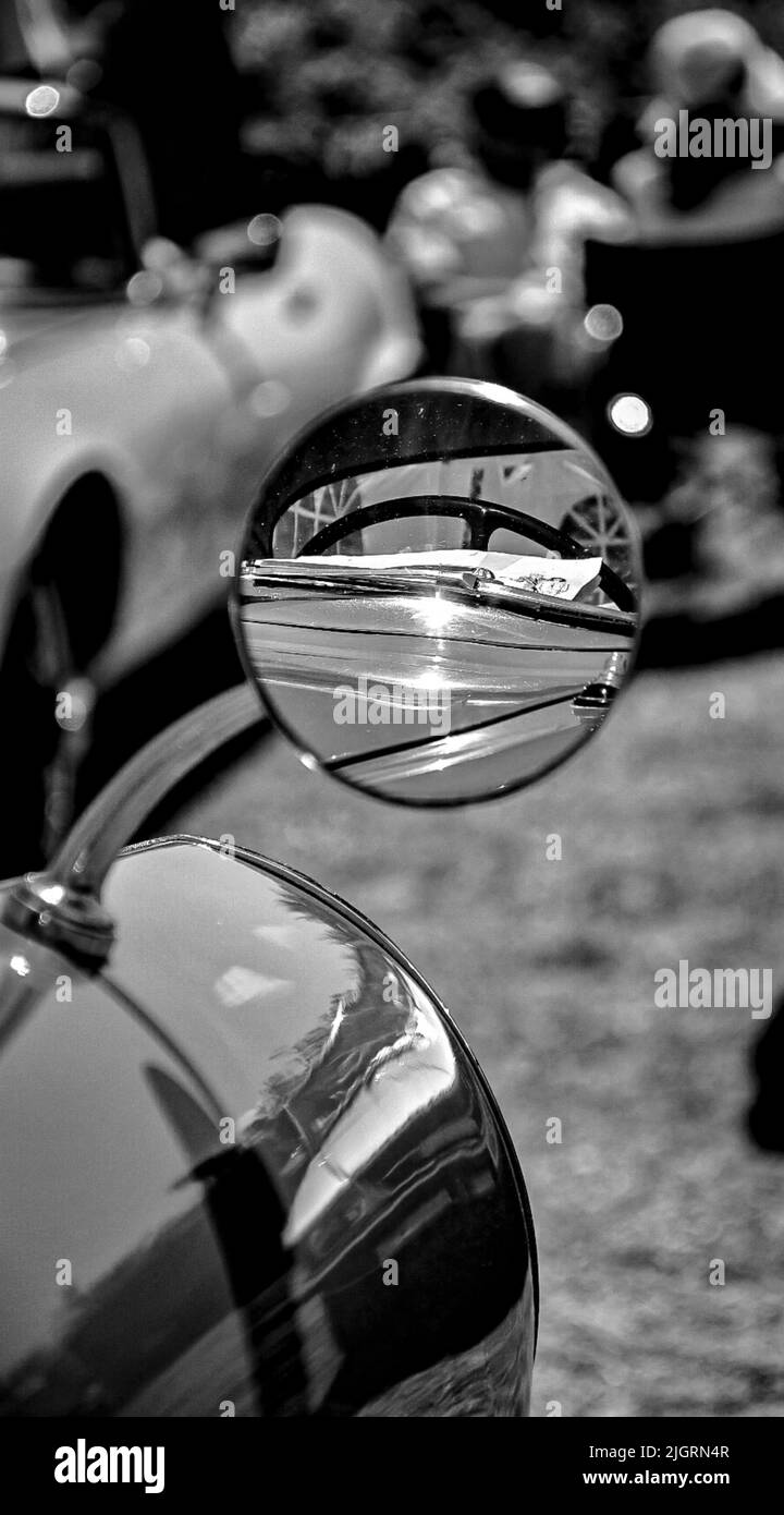 Vintage car mirror hires stock photography and images Alamy