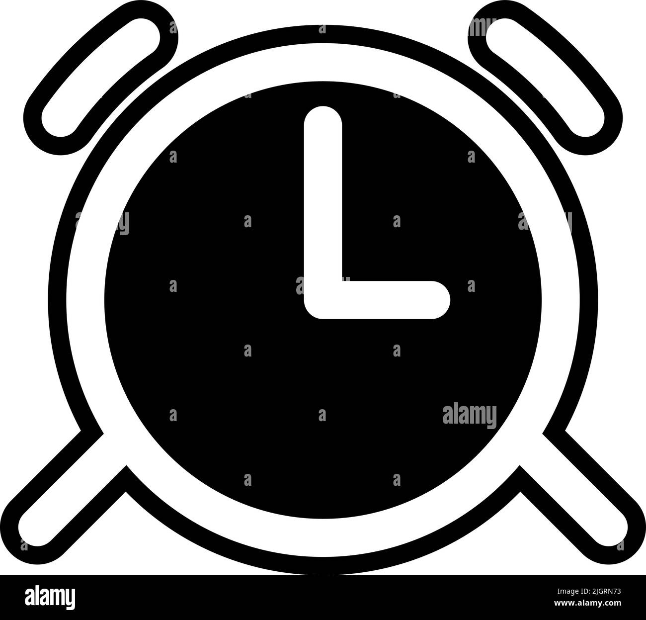 Back to school alarm clock icon Stock Vector Image & Art - Alamy