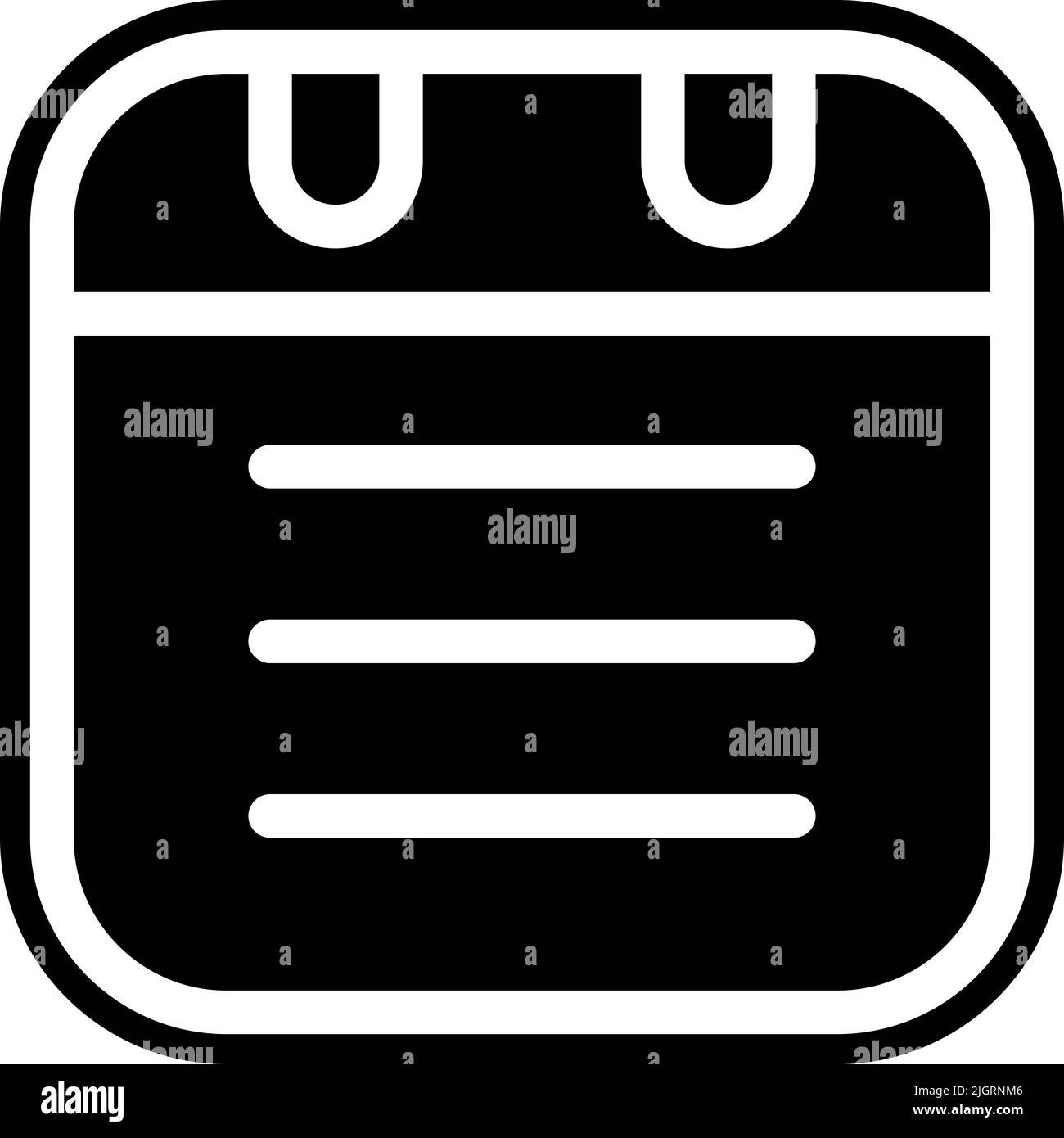 Basic user interface calendar icon Stock Vector Image & Art - Alamy