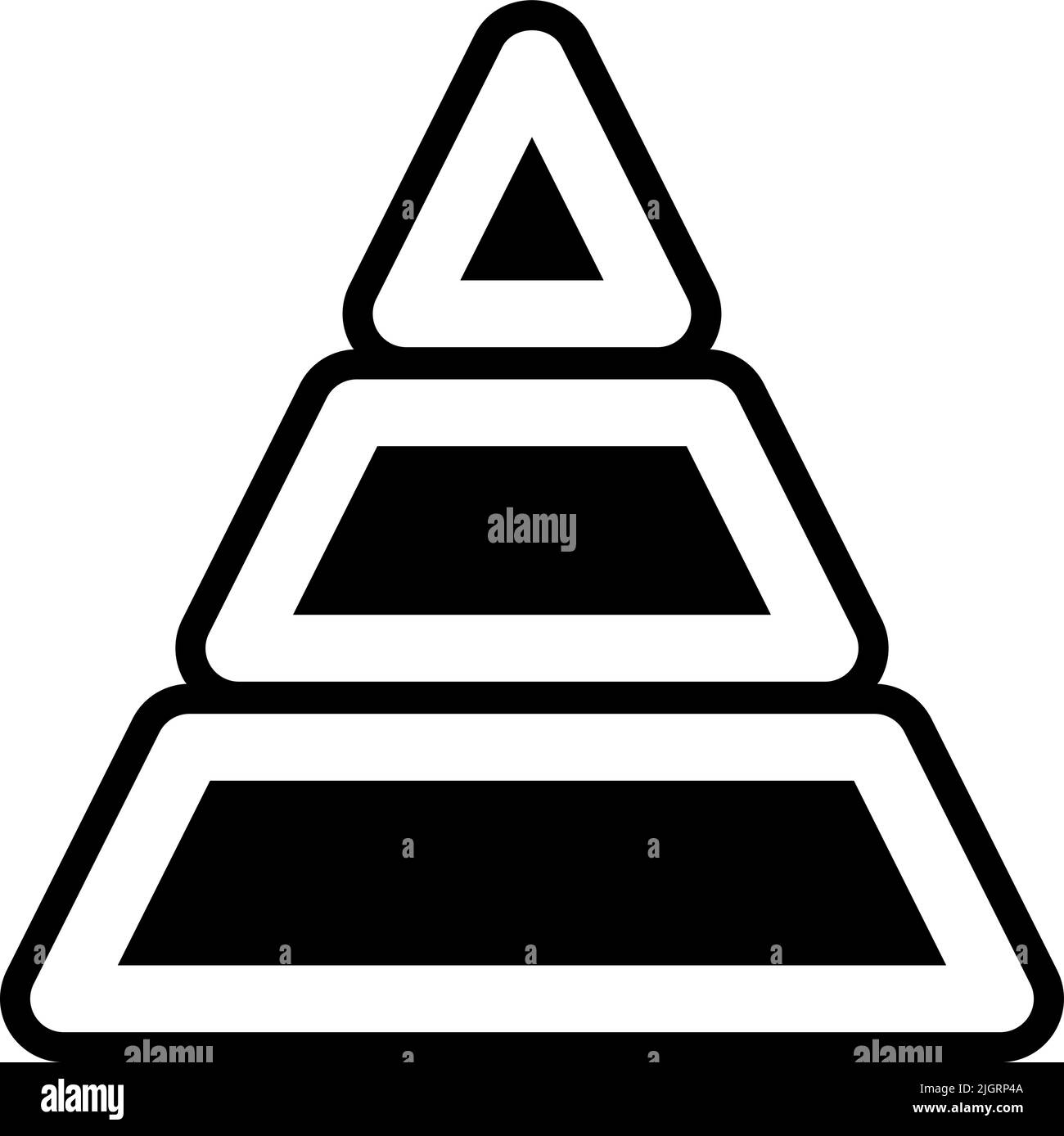 Pyramid diagram Black and White Stock Photos & Images - Alamy