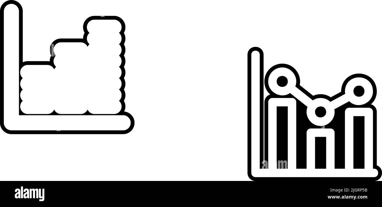 Chart graph icon Stock Vector Image & Art - Alamy