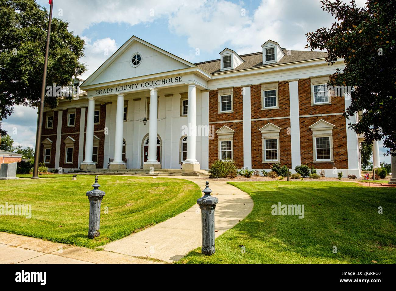 Grady County Courthouse, North Broad Street, Cairo, Stock Photo