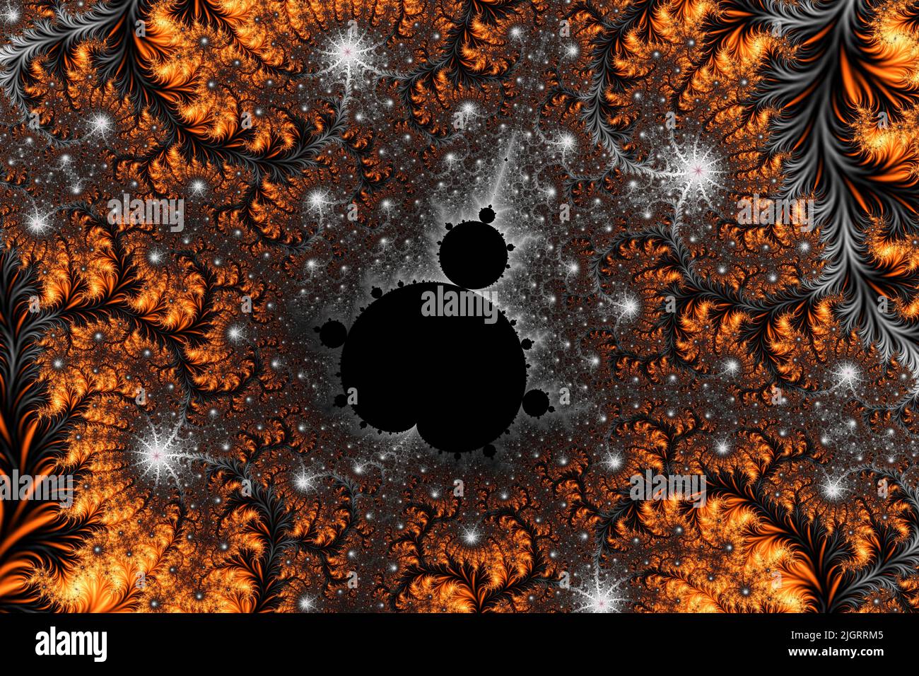 Beautiful zoom into the infinite mathematical mandelbrot set fractal ...