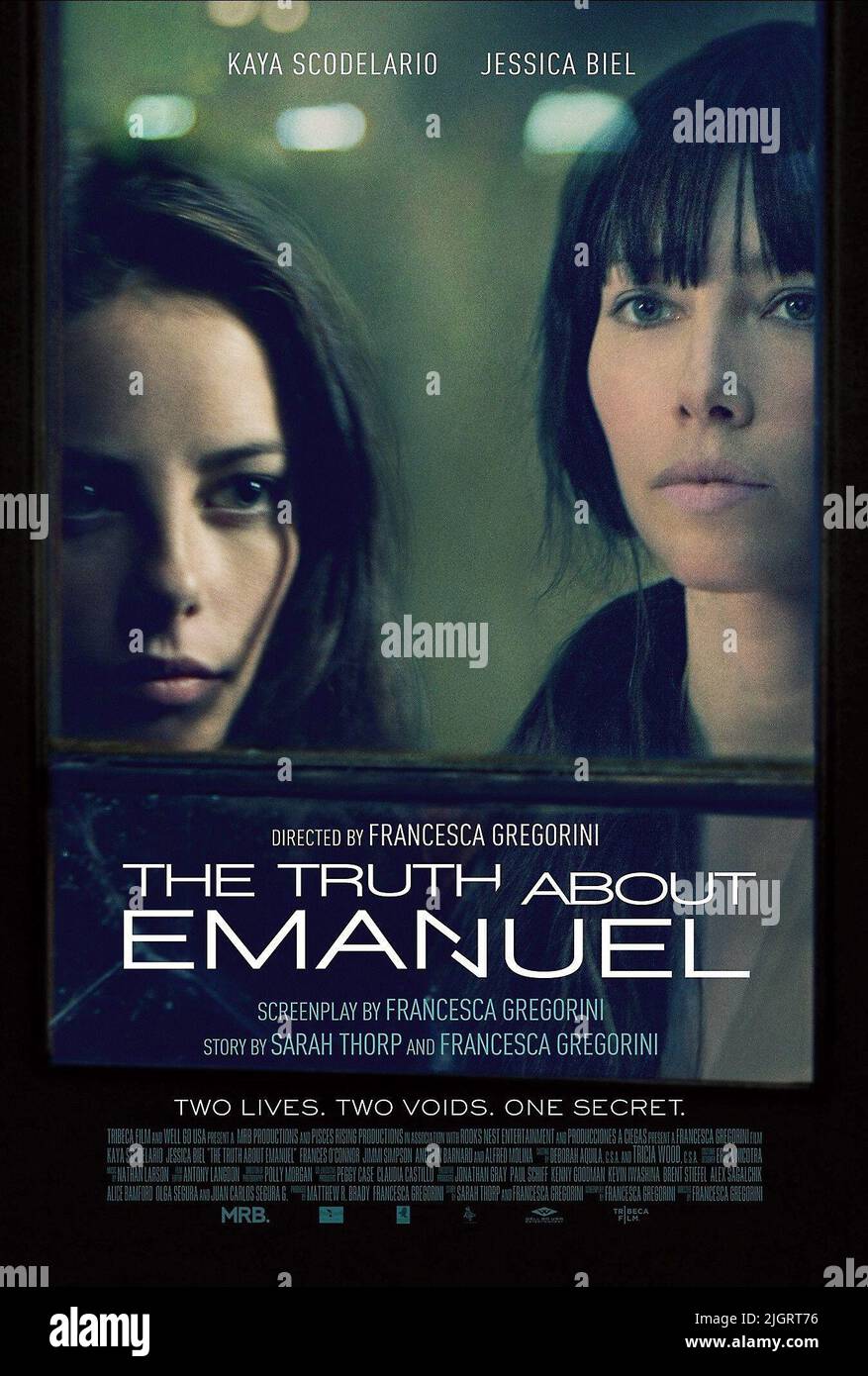 MOVIE POSTER, THE TRUTH ABOUT EMANUEL, 2013 Stock Photo