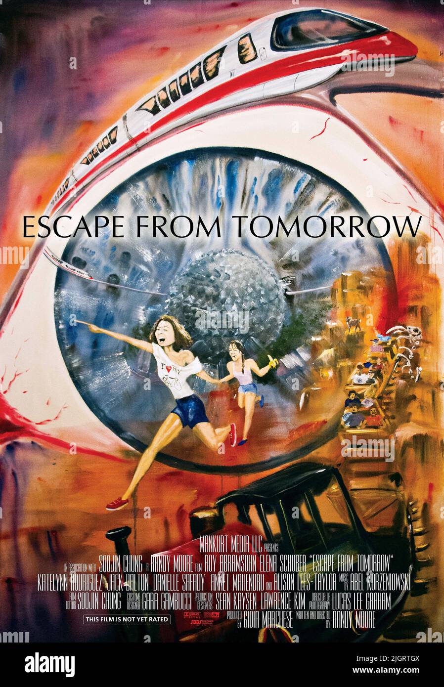 MOVIE POSTER, ESCAPE FROM TOMORROW, 2013 Stock Photo - Alamy