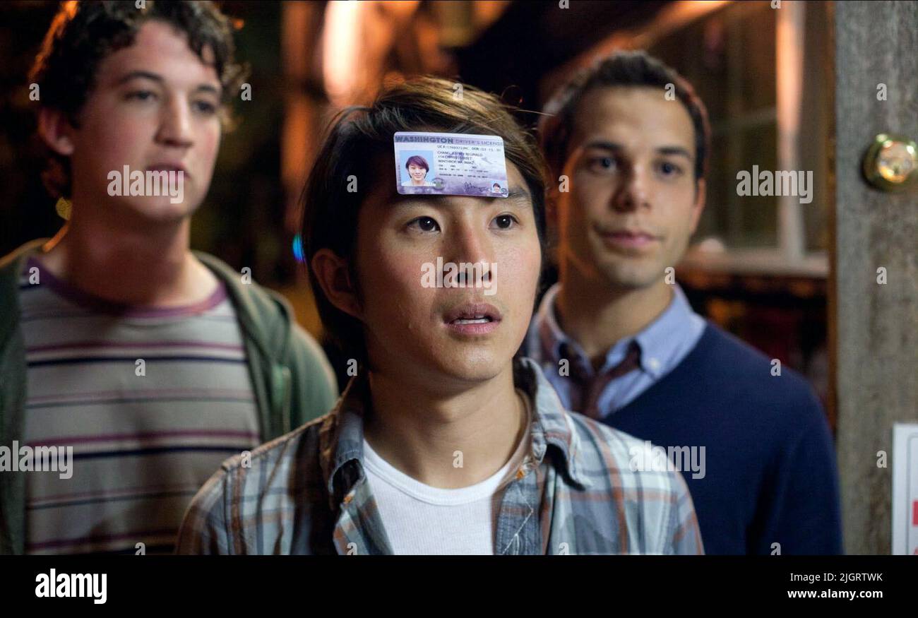 TELLER,CHON,ASTIN, 21 AND OVER, 2013 Stock Photo