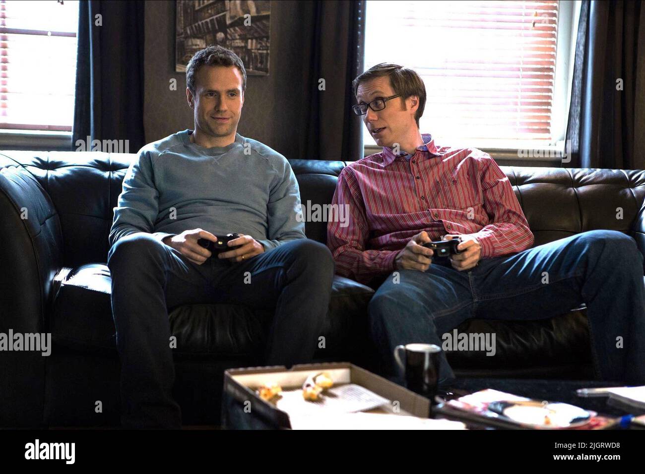 RAFE SPALL, STEPHEN MERCHANT, I GIVE IT A YEAR, 2013 Stock Photo