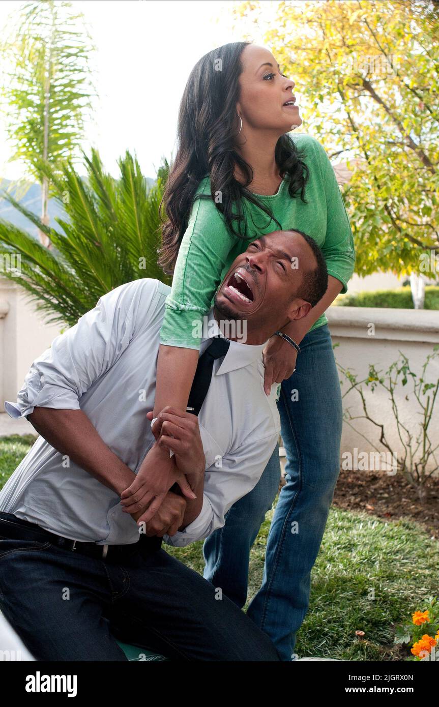 MARLON WAYANS, ESSENCE ATKINS, A HAUNTED HOUSE, 2013 Stock Photo - Alamy