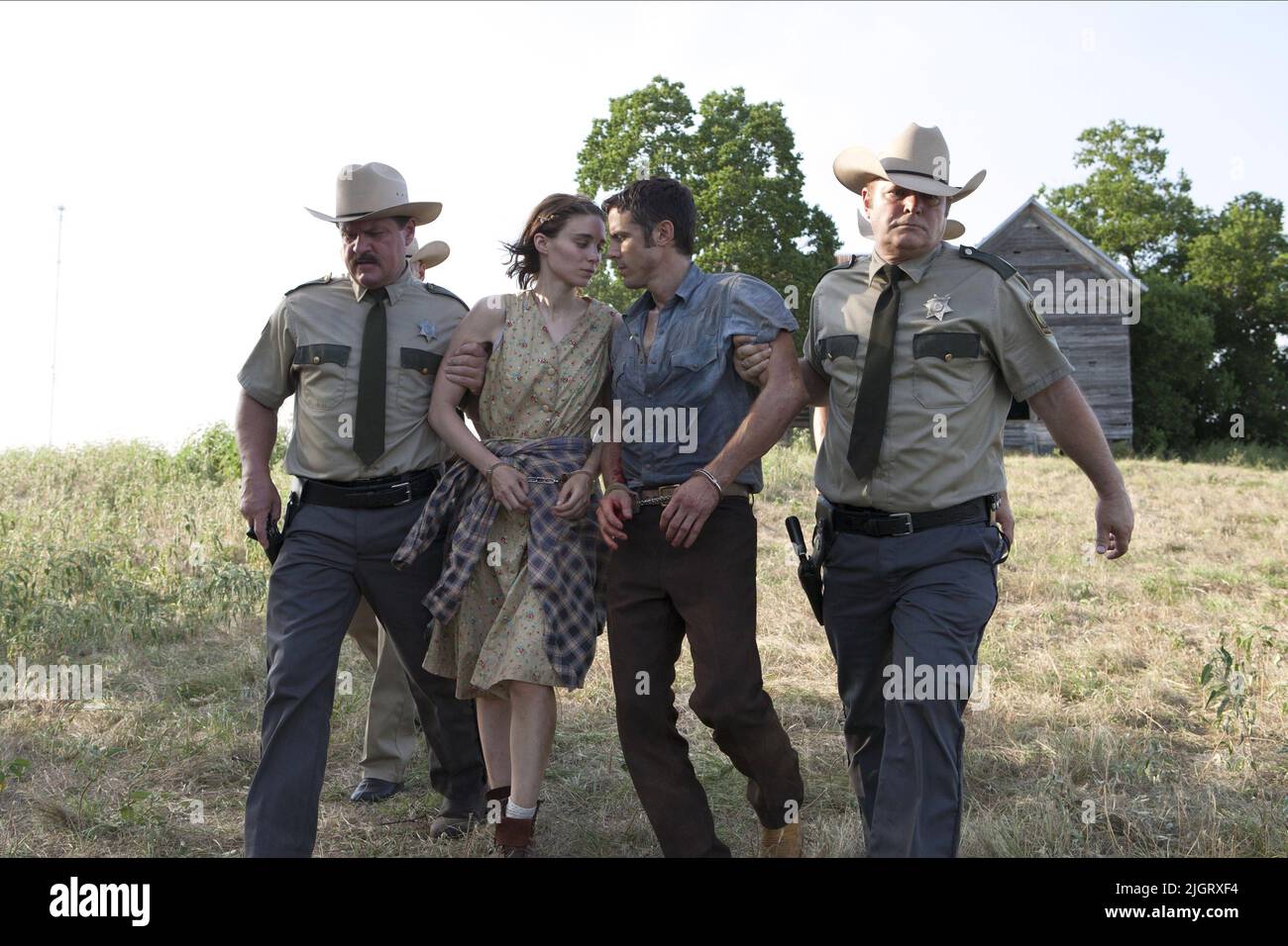 ROONEY MARA, CASEY AFFLECK, AIN'T THEM BODIES SAINTS, 2013 Stock Photo