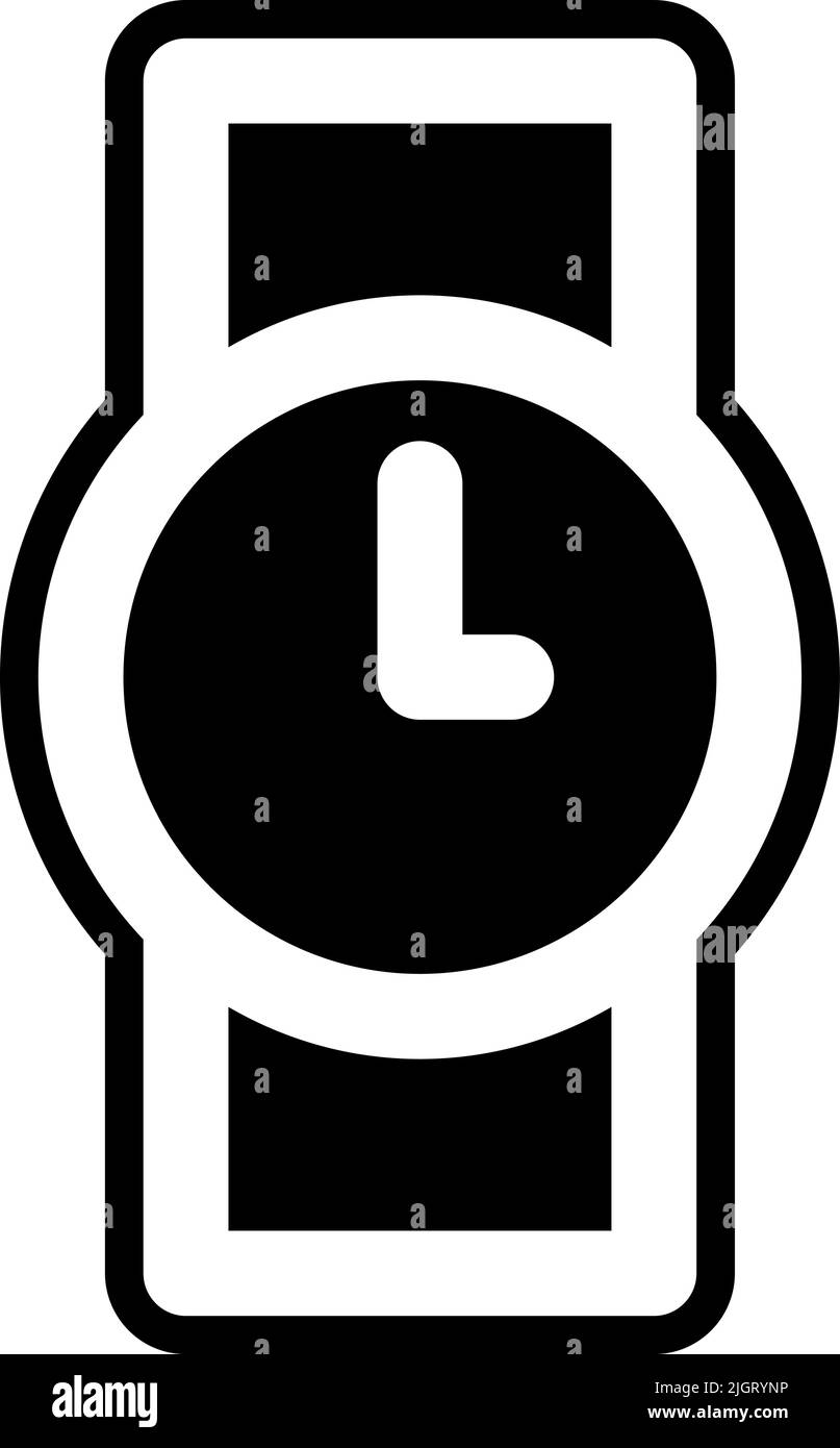 Fashion watch icon . Stock Vector