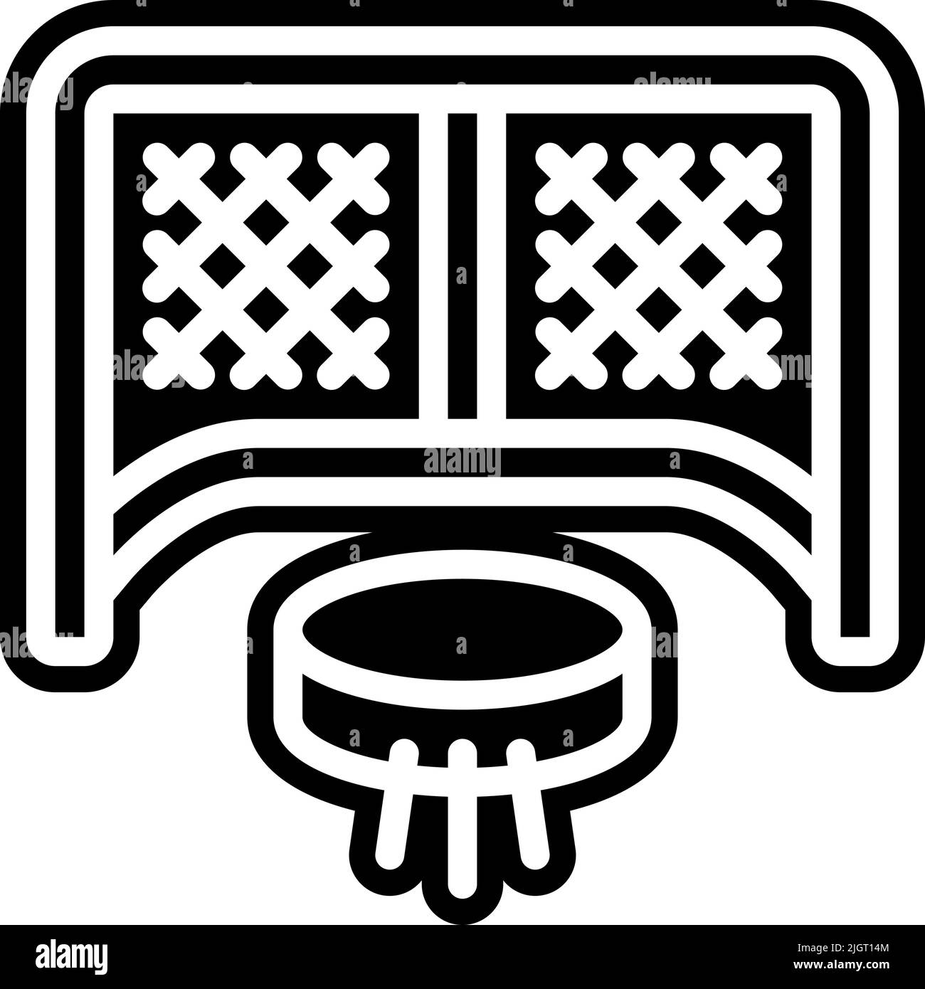 Hockey goal icon Stock Vector Image & Art Alamy