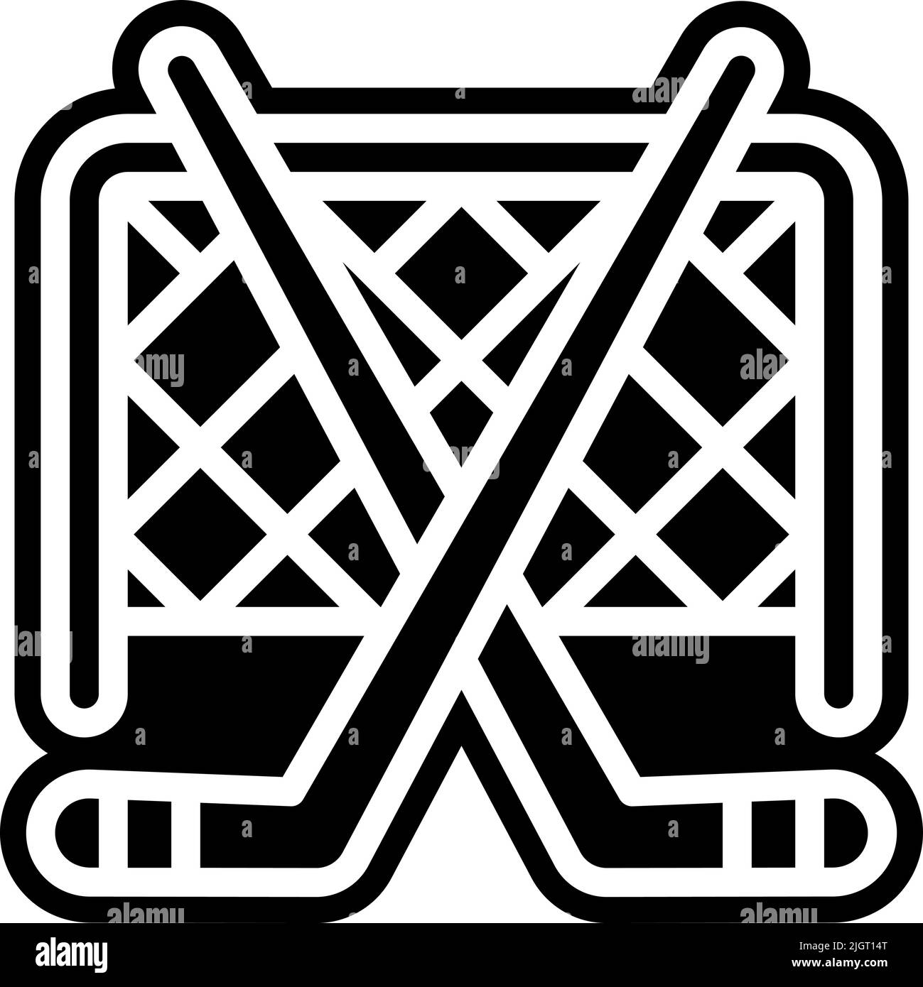 Hockey goal icon Stock Vector Image & Art Alamy