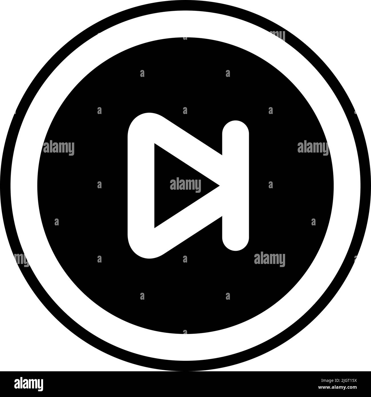 Interface next icon Stock Vector Image & Art - Alamy
