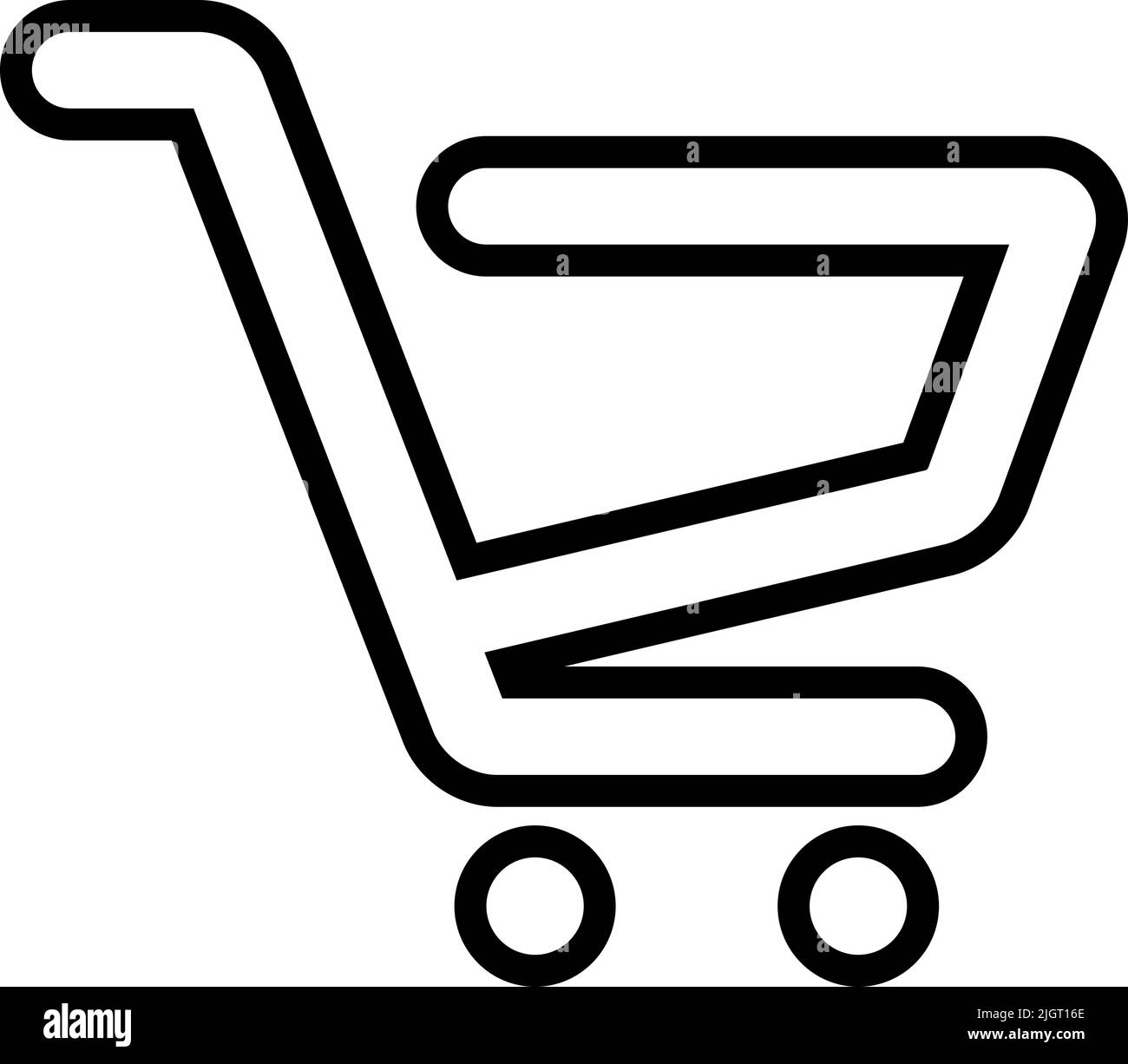 Interface shopping cart icon Stock Vector Image & Art - Alamy