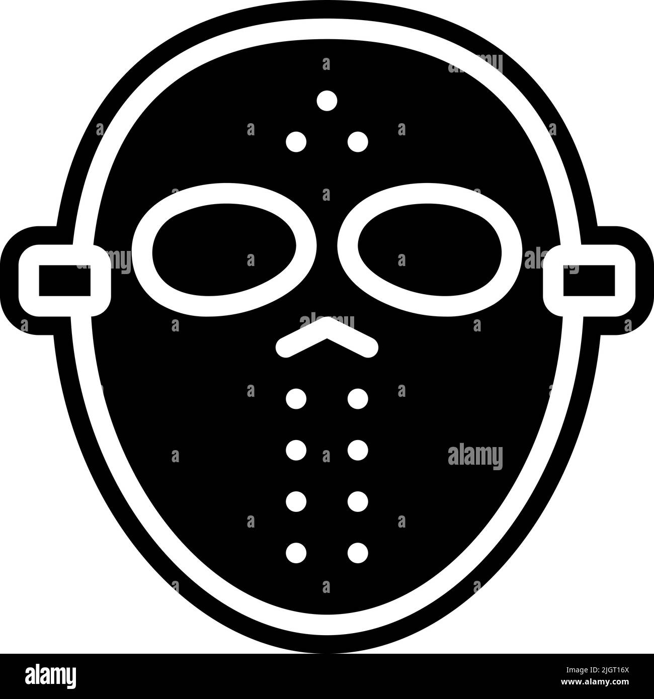 Hockey face mask icon Stock Vector Image & Art Alamy