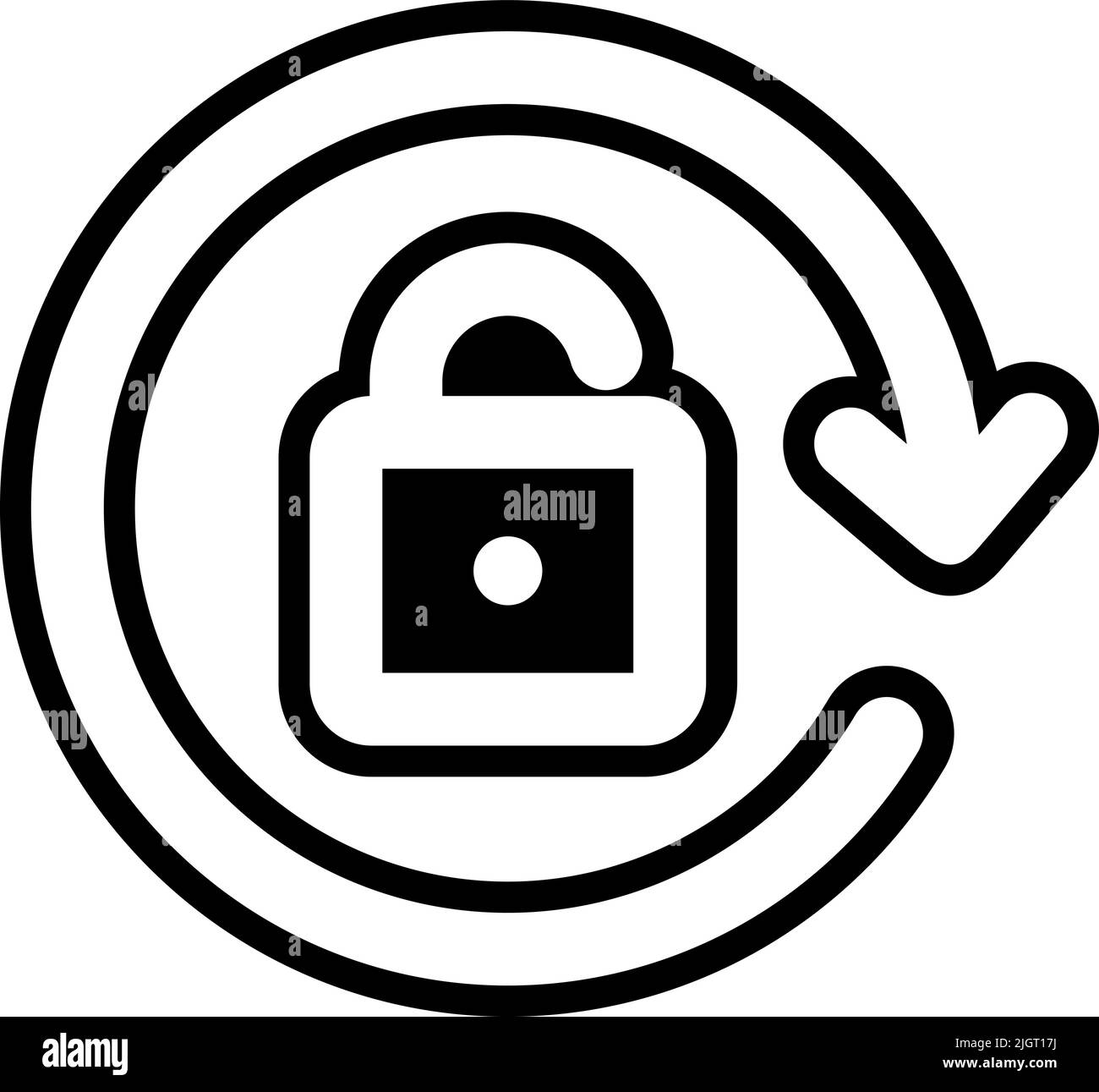 Interface unlock icon Stock Vector Image & Art Alamy