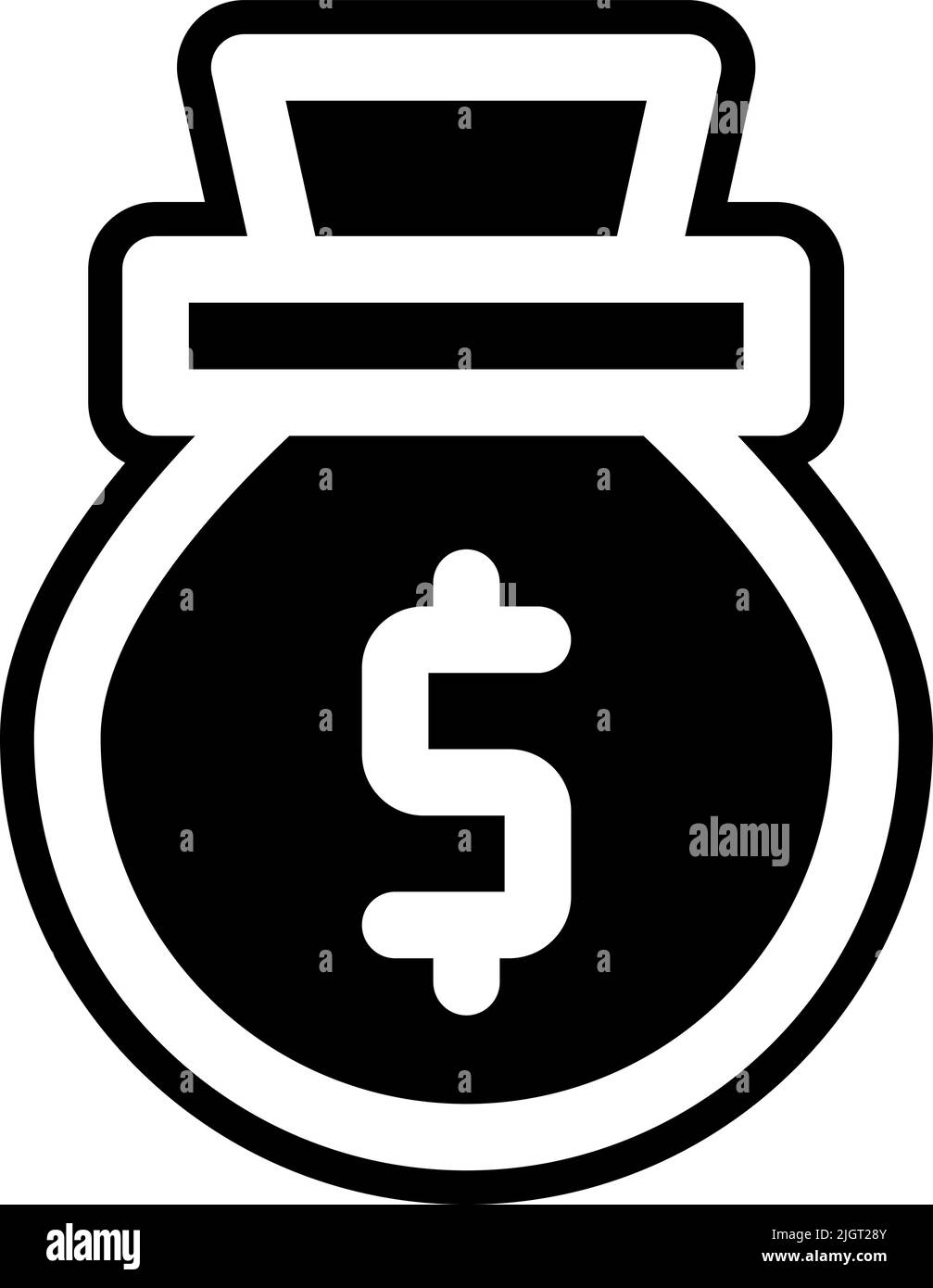Money bag hand Black and White Stock Photos & Images - Alamy