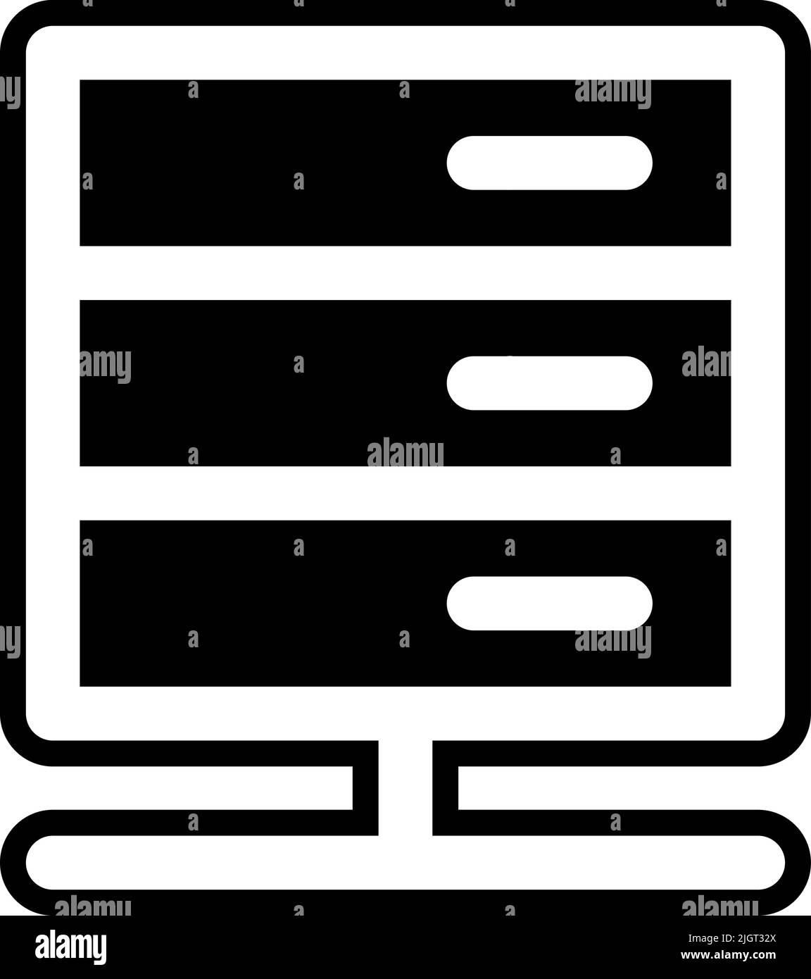 Multimedia server icon Stock Vector Image & Art - Alamy