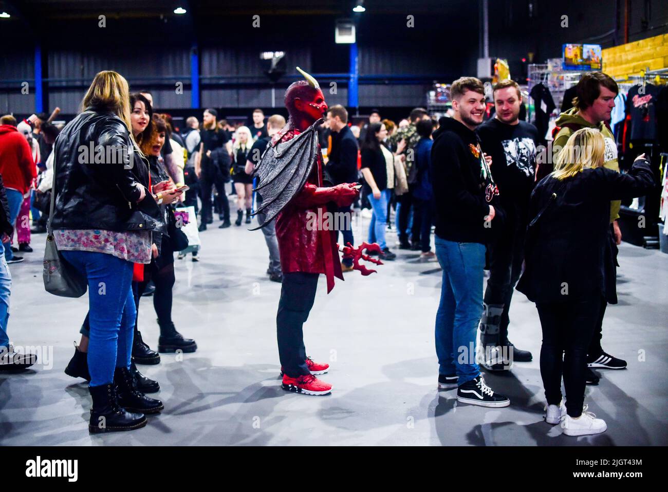 Bowlers Exhibition Centre in Manchester is taken over by thousands of