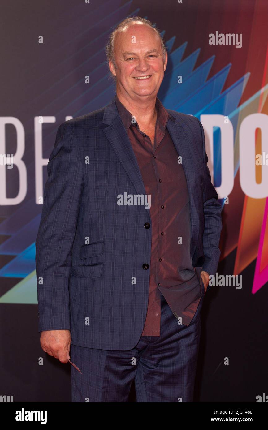 The BFI 65th London Film Festival Closing Gala European Premiere of 'The Tragedy Of Macbeth' held at the Royal Festival Hall, Southbank - Arrivals Featuring: Tim McInnerny Where: London, United Kingdom When: 17 Oct 2021 Credit: Mario Mitsis/WENN Stock Photo