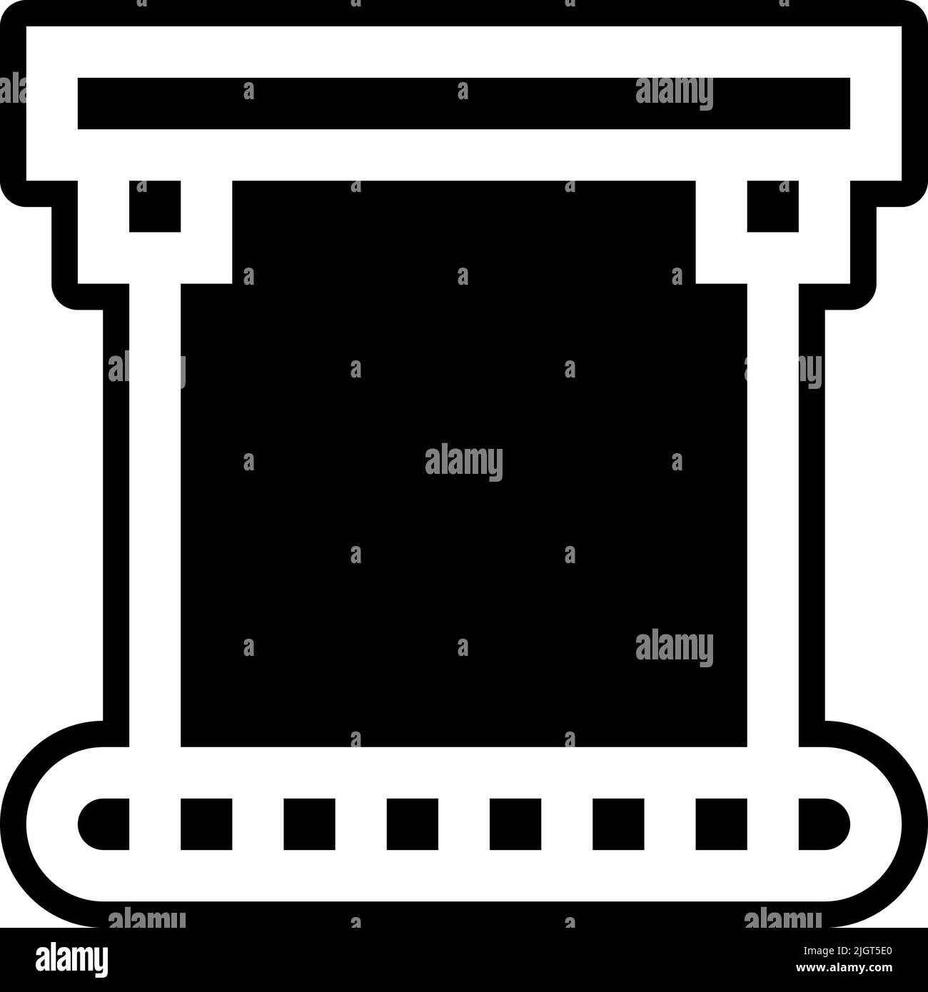 Shows trapeze icon Stock Vector Image & Art - Alamy