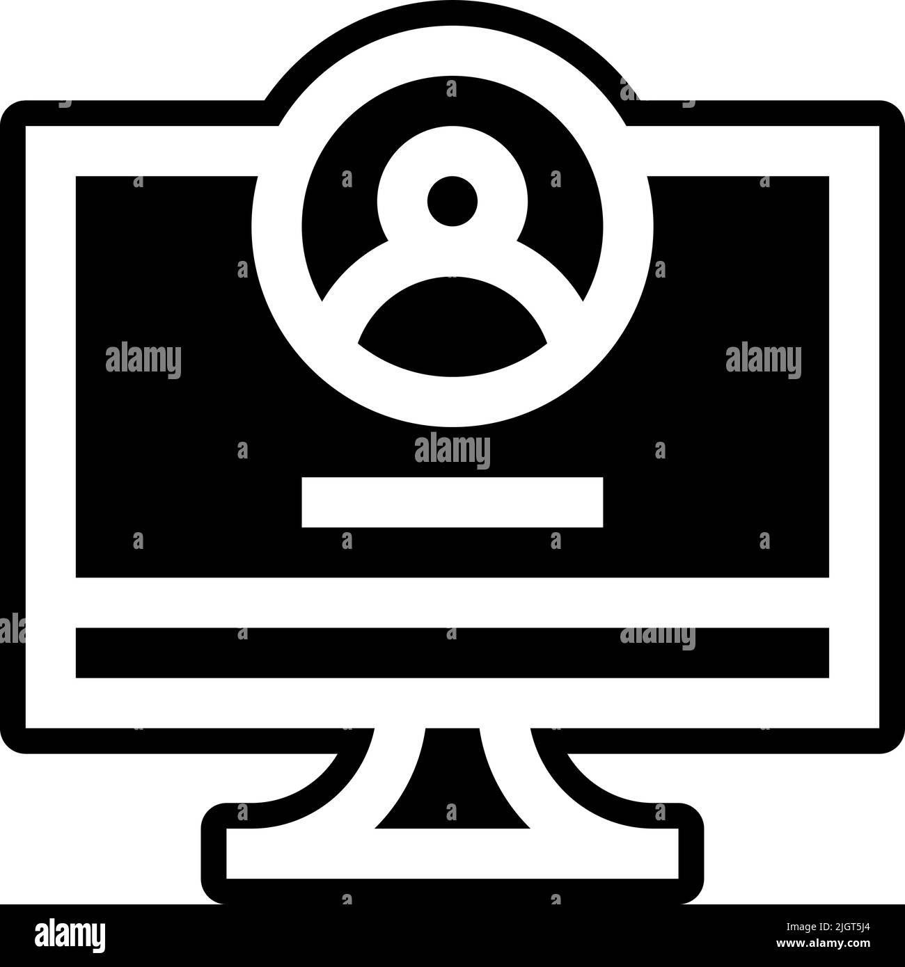 Social media user icon Stock Vector Image & Art - Alamy