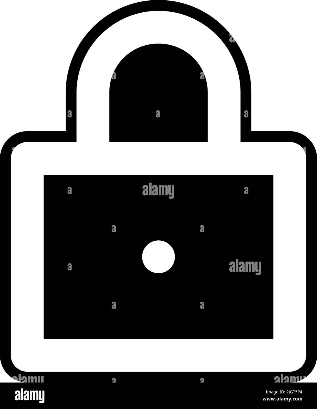 User interface padlocks icon . Stock Vector