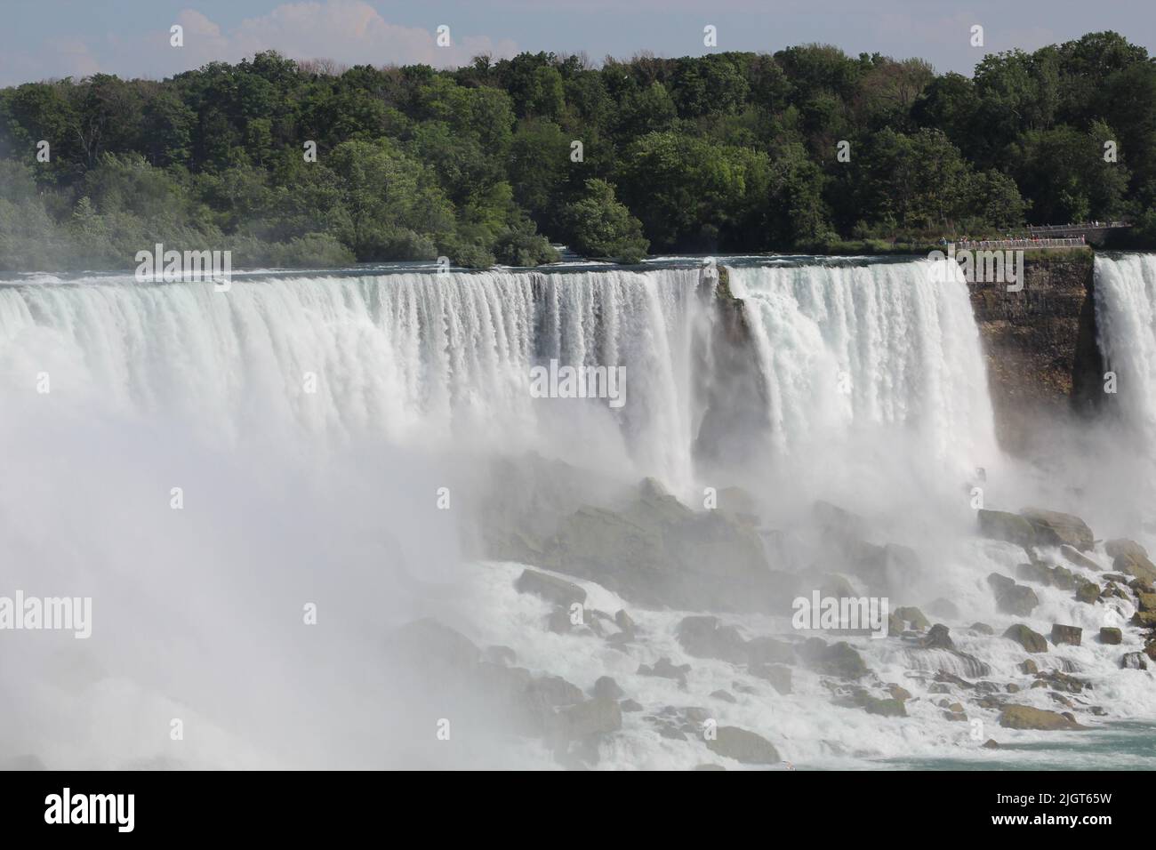 Niagara Falls In and New York Stock Photo Alamy