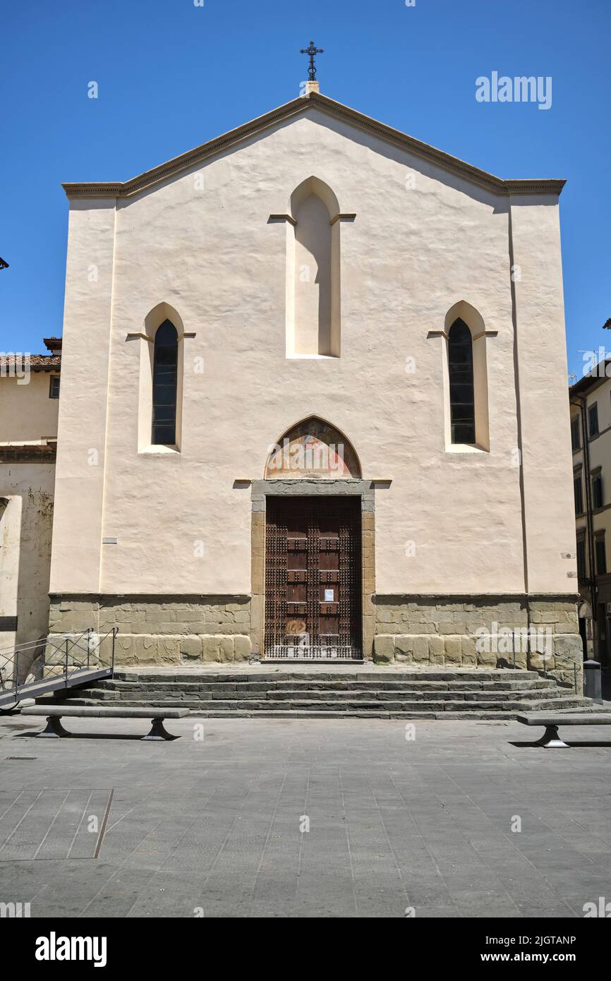 Chiesa di Sant'Ambrogio Church Florence Italy Stock Photo