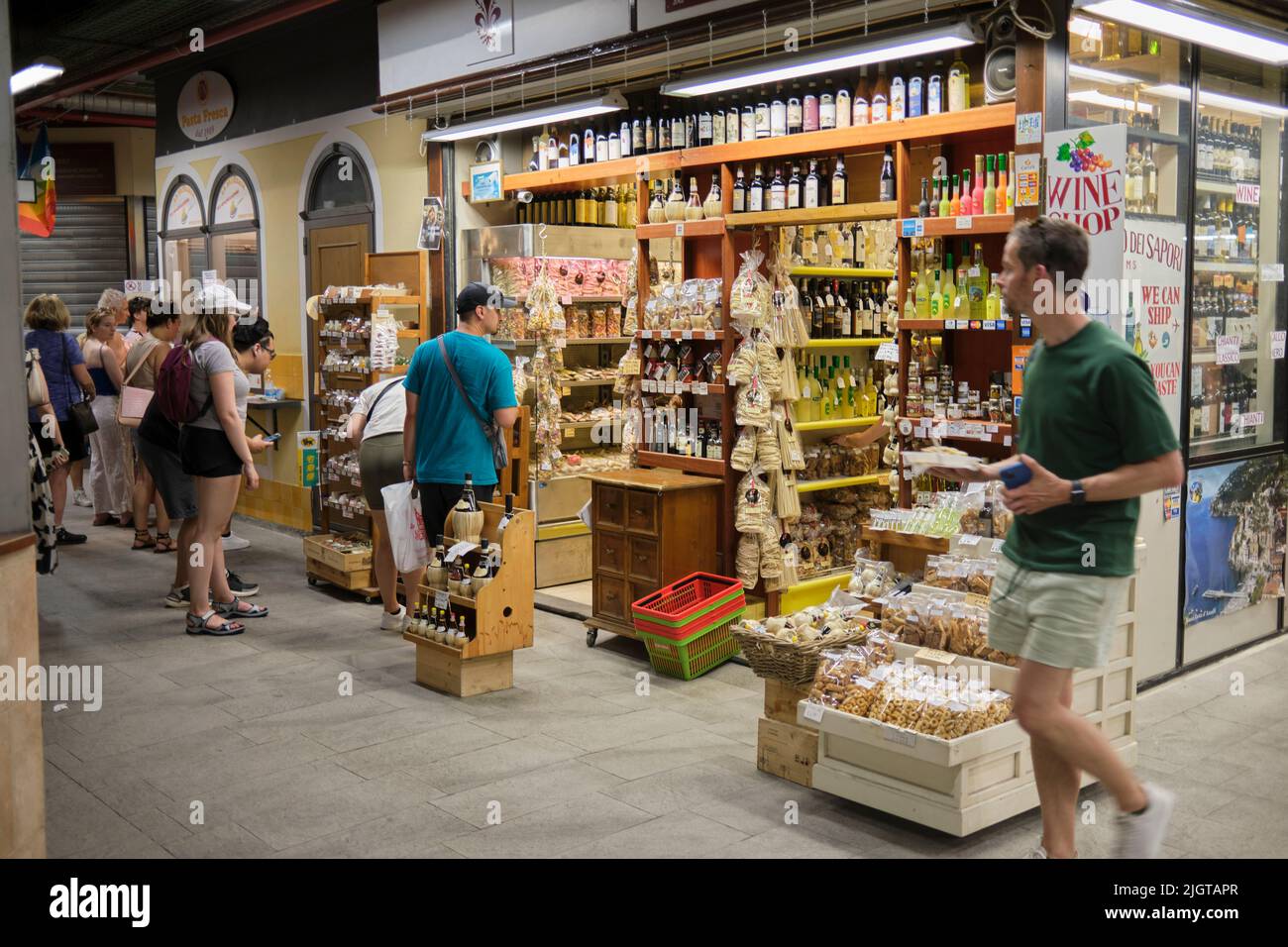 Florence food market restaurant hi-res stock photography and images - Alamy