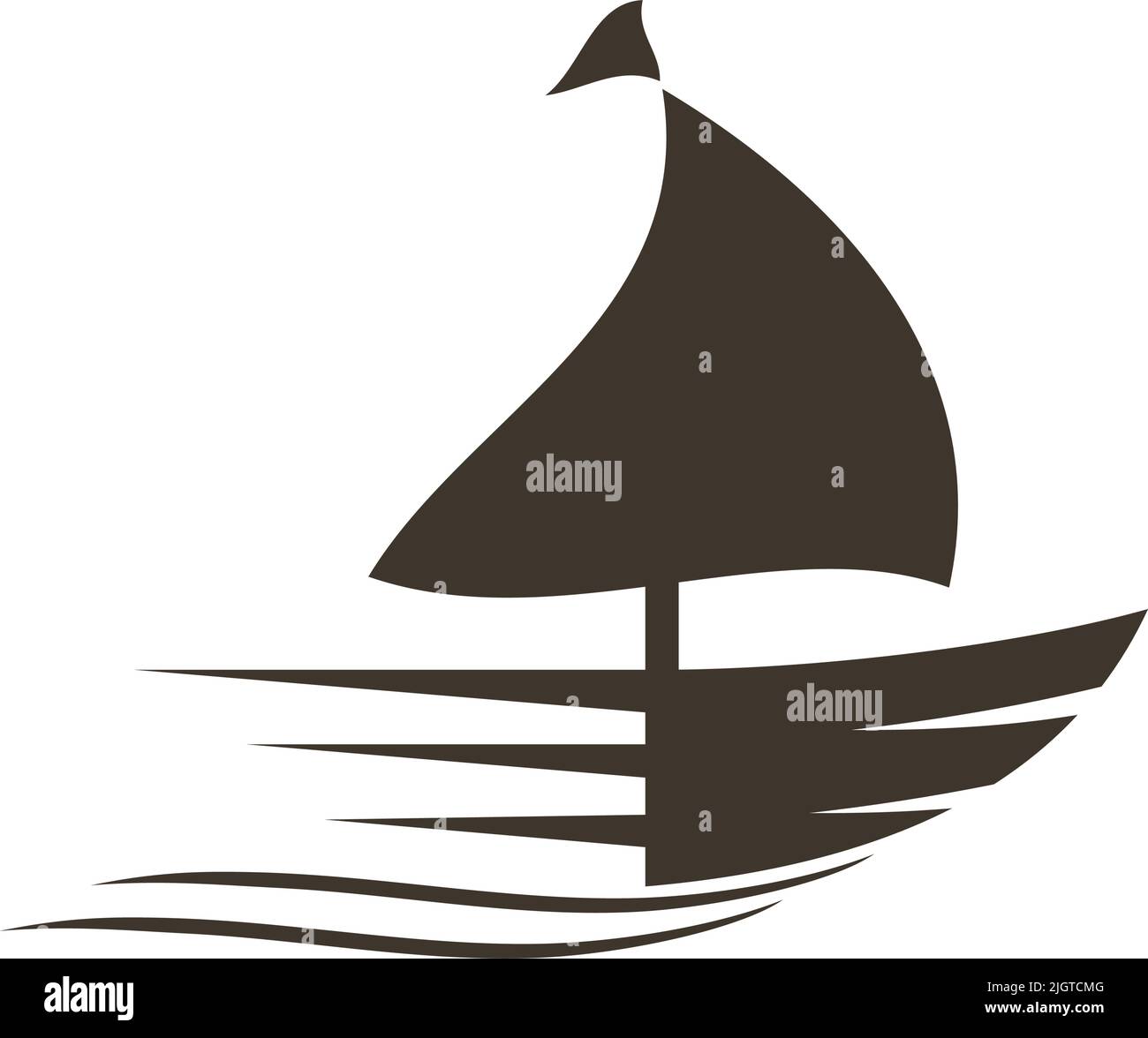 ship boat fast logo Icon Illustration Brand Identity Stock Vector Image ...