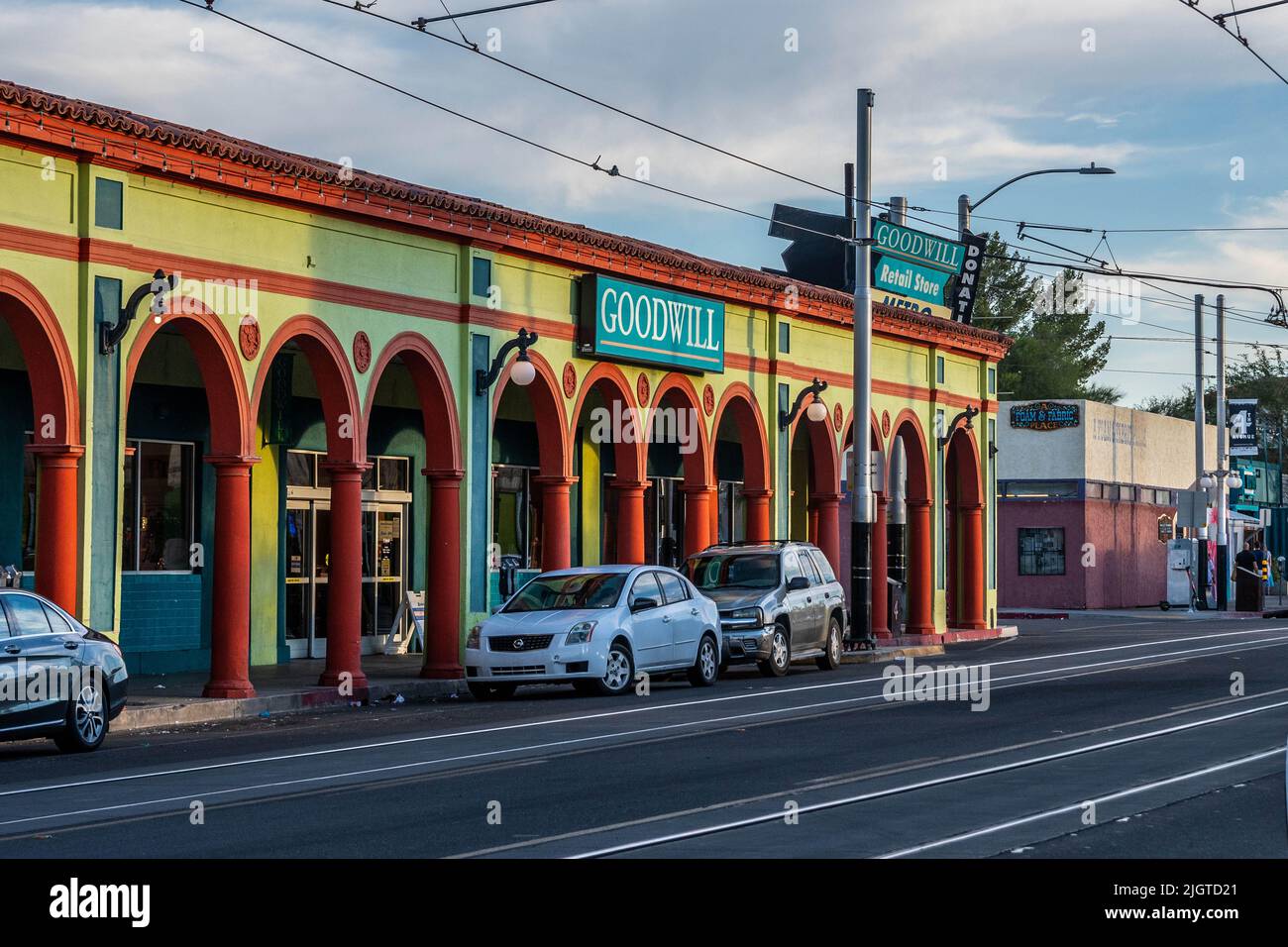 Tucson, AZ, USA Oct 16, 2021 The Goodwill retail store Stock Photo