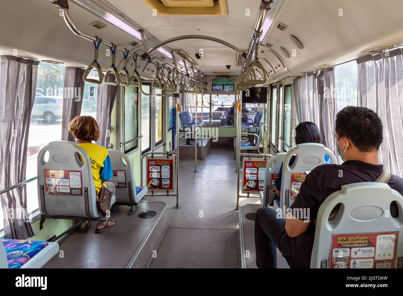 Bus Rapid Transit vehicle interior Bangkok Thailand Stock Photo Alamy Bus Rapid Transit vehicle interior Bangkok Thailand Stock Photo Alamy