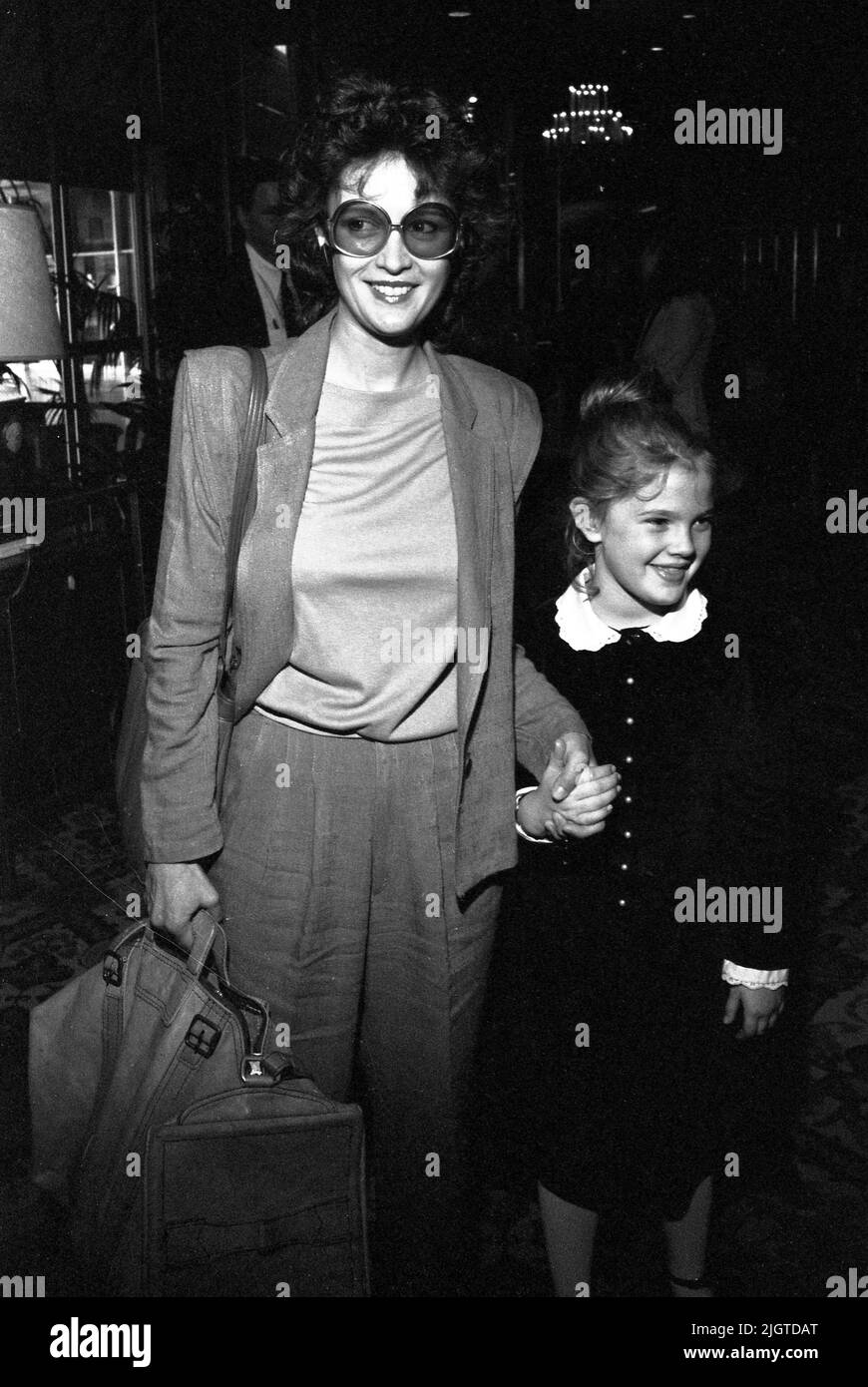 Jaid barrymore drew Black and White Stock Photos & Images - Alamy