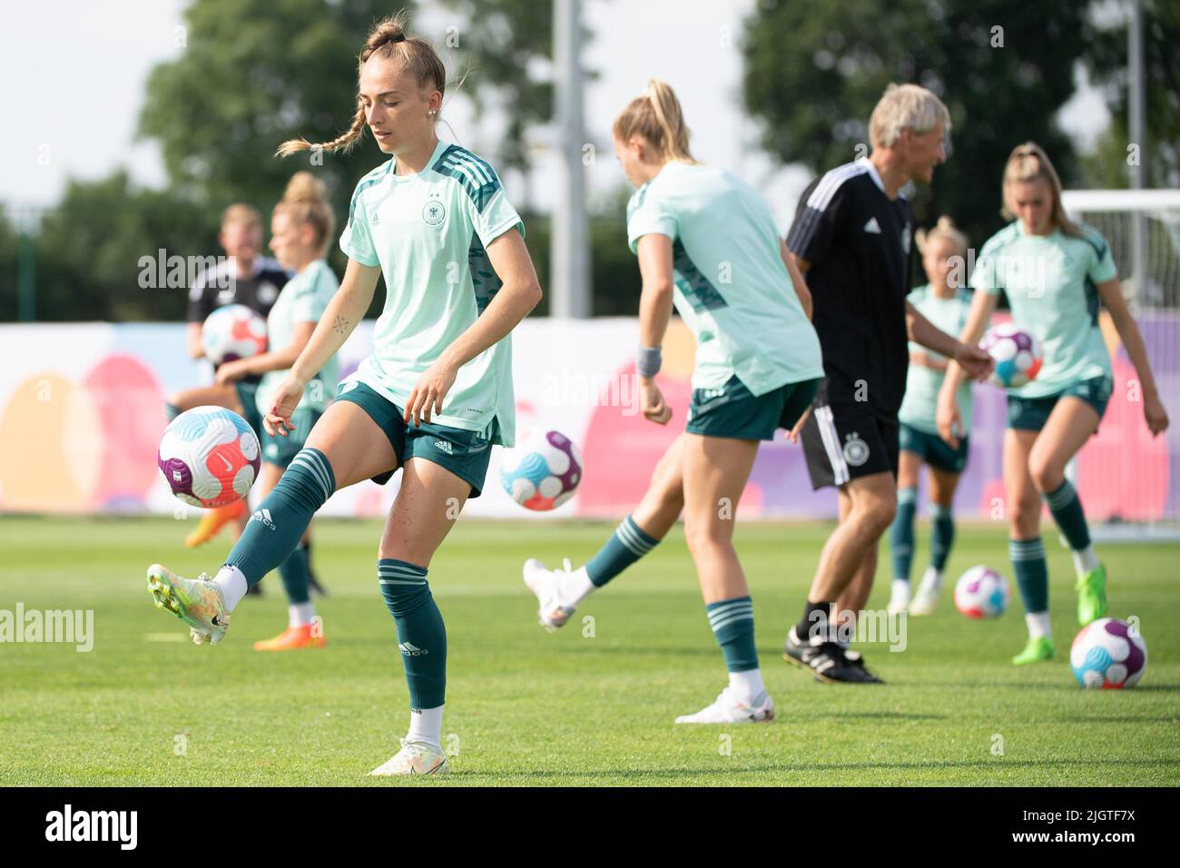 Germany women fussball national team hi-res stock photography and ...