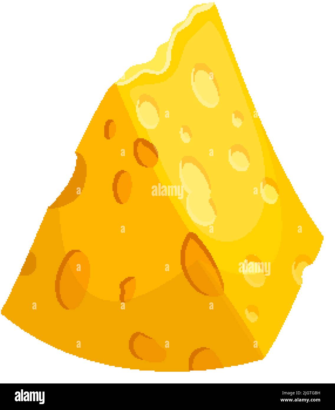 swiss cheese cartoon vector illustration Stock Vector Image & Art Alamy