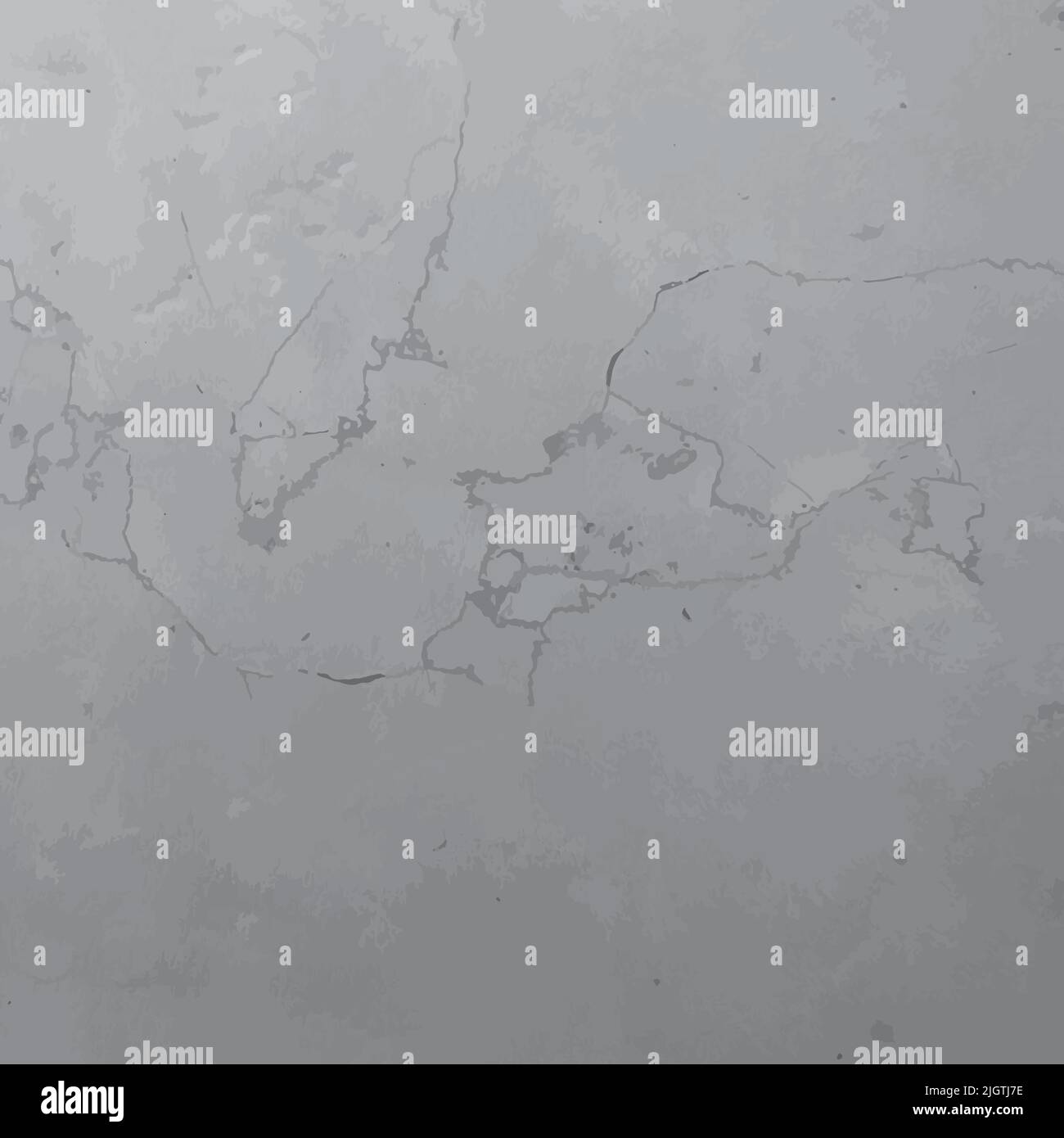 Vector texture plastered wall, black and white texture chaotic plaster pattern, vector textured background Stock Vector