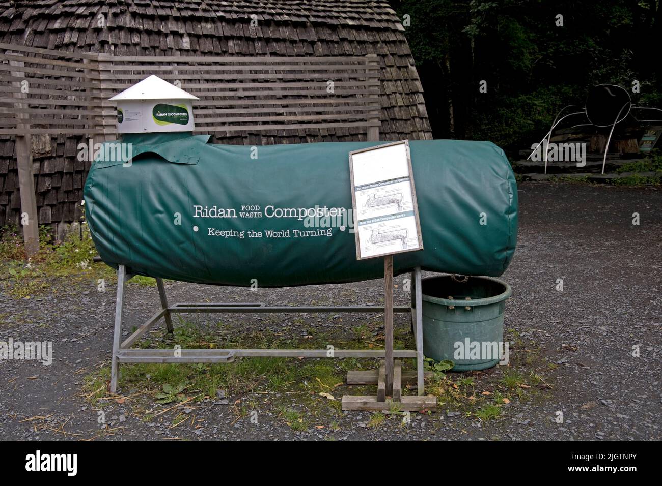 Ridan food waste composter Stock Photo
